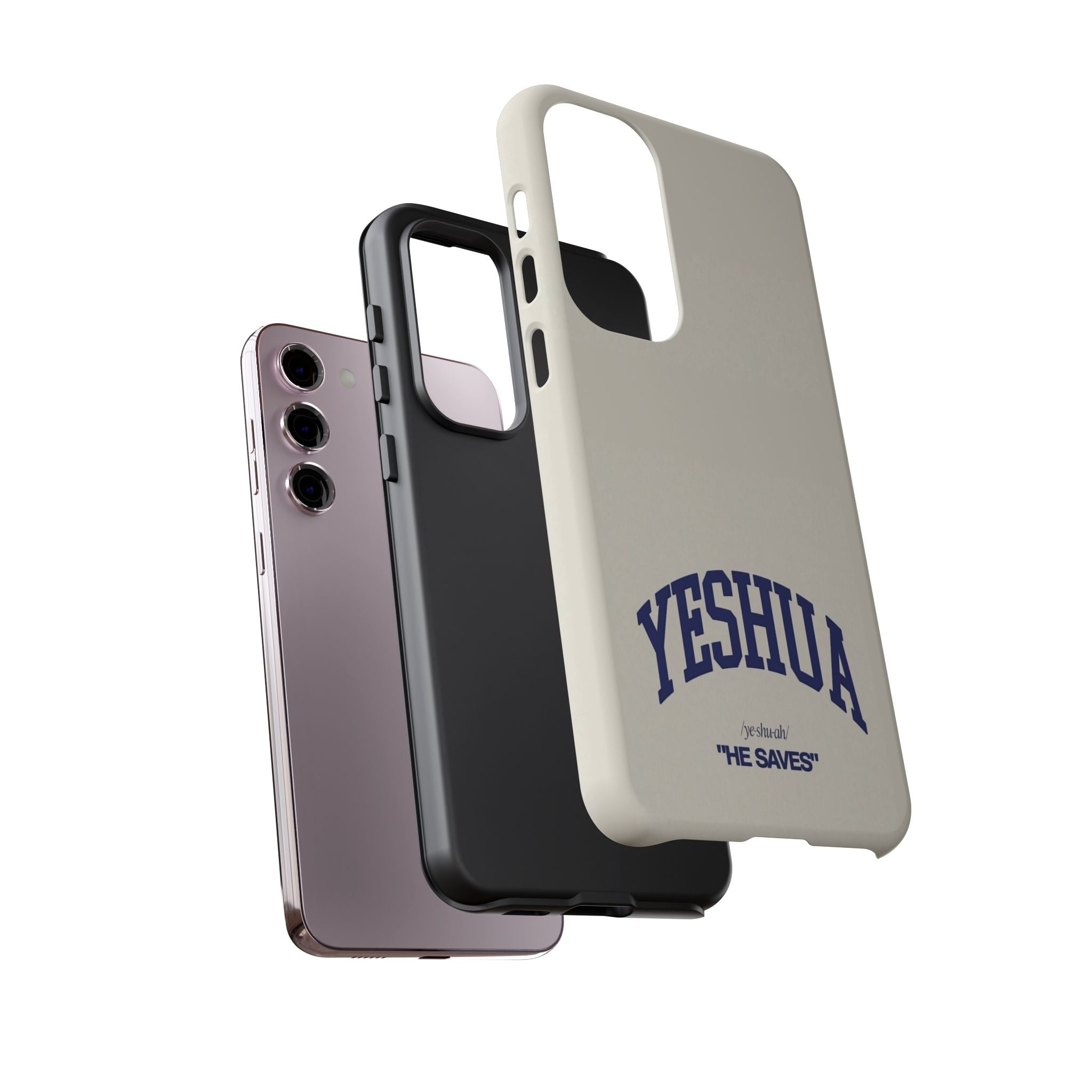 Yeshua 'He Saves' Tough Phone Case