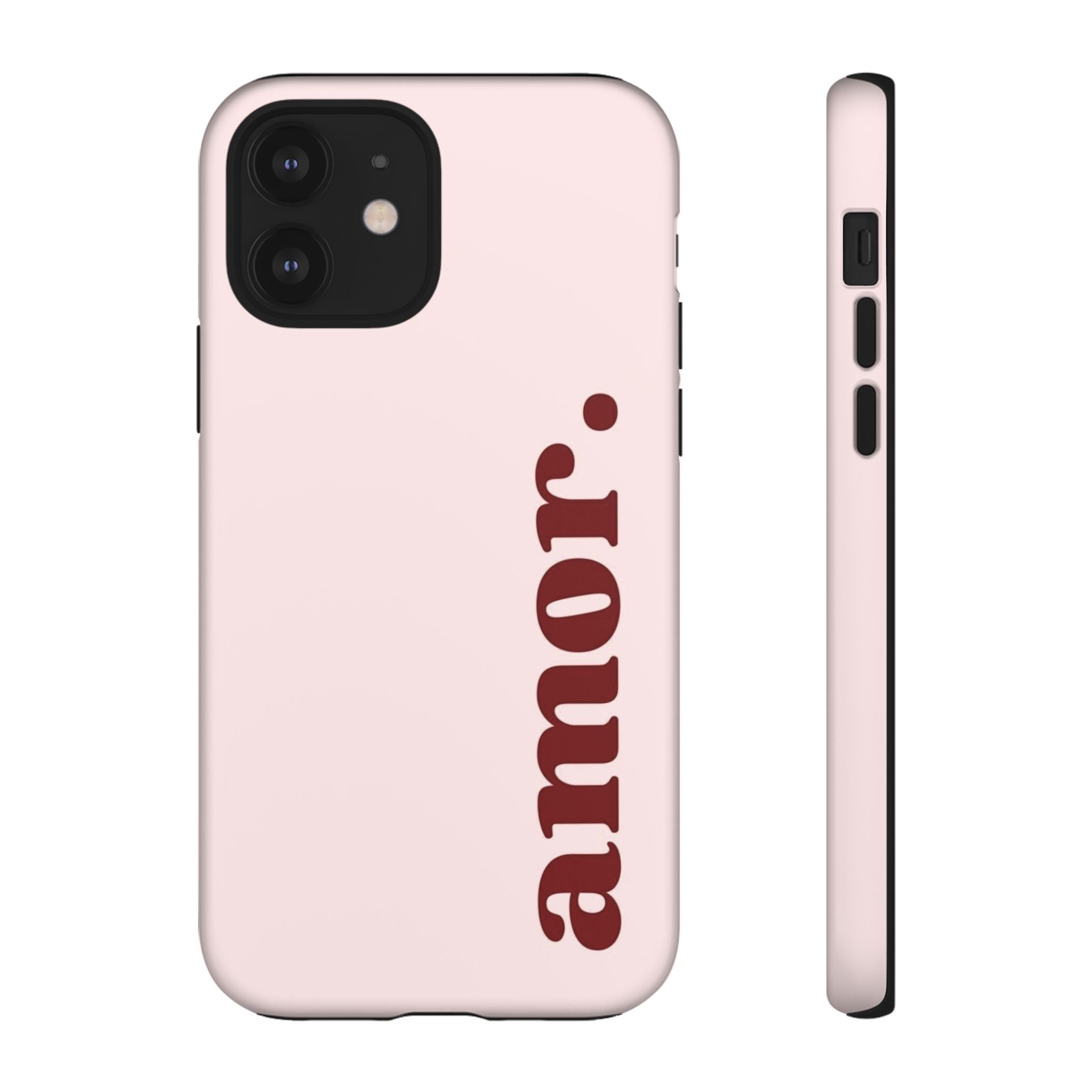Amor Pink Tough Phone Case — Slim Protective Case