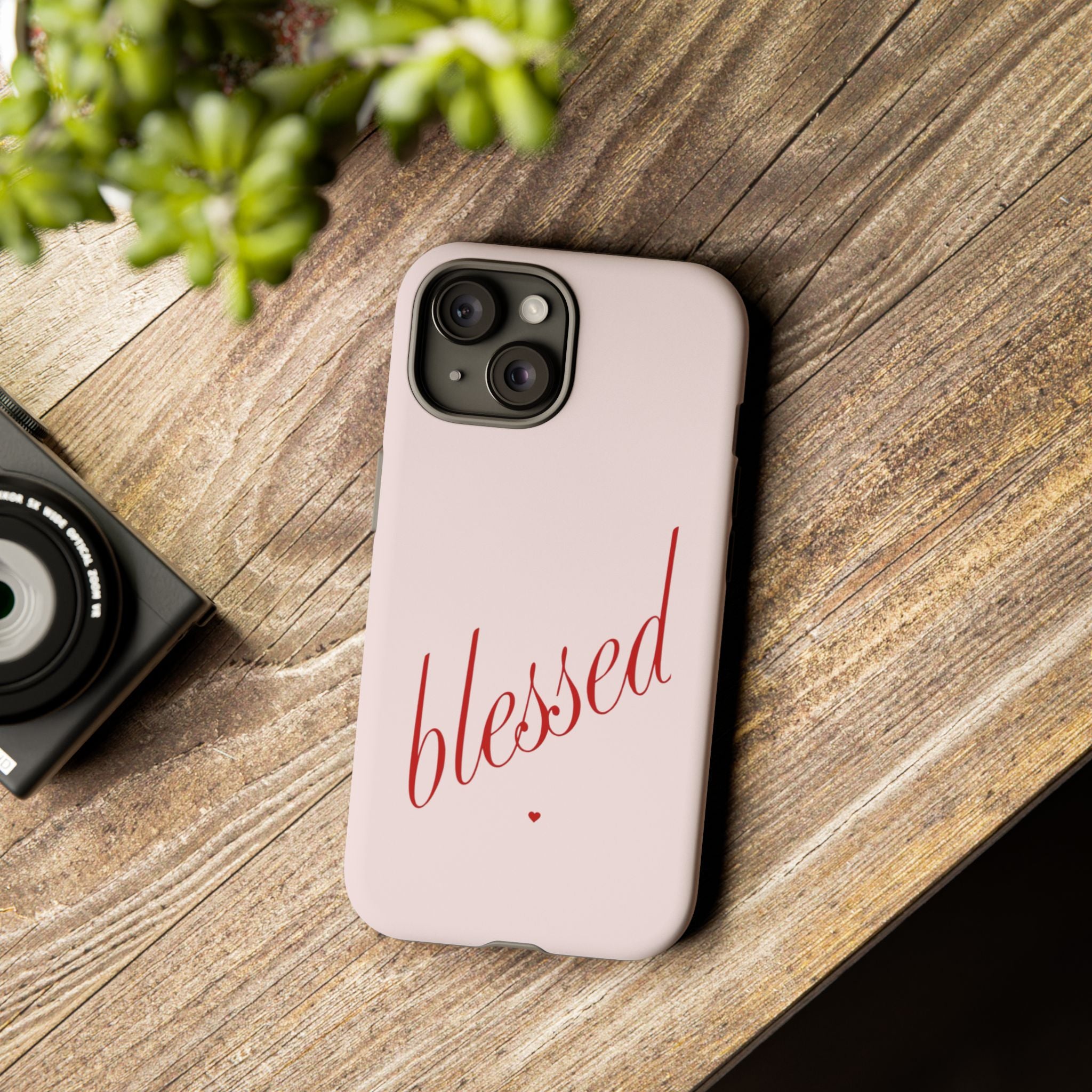 Blessed Pink Tough Phone Case