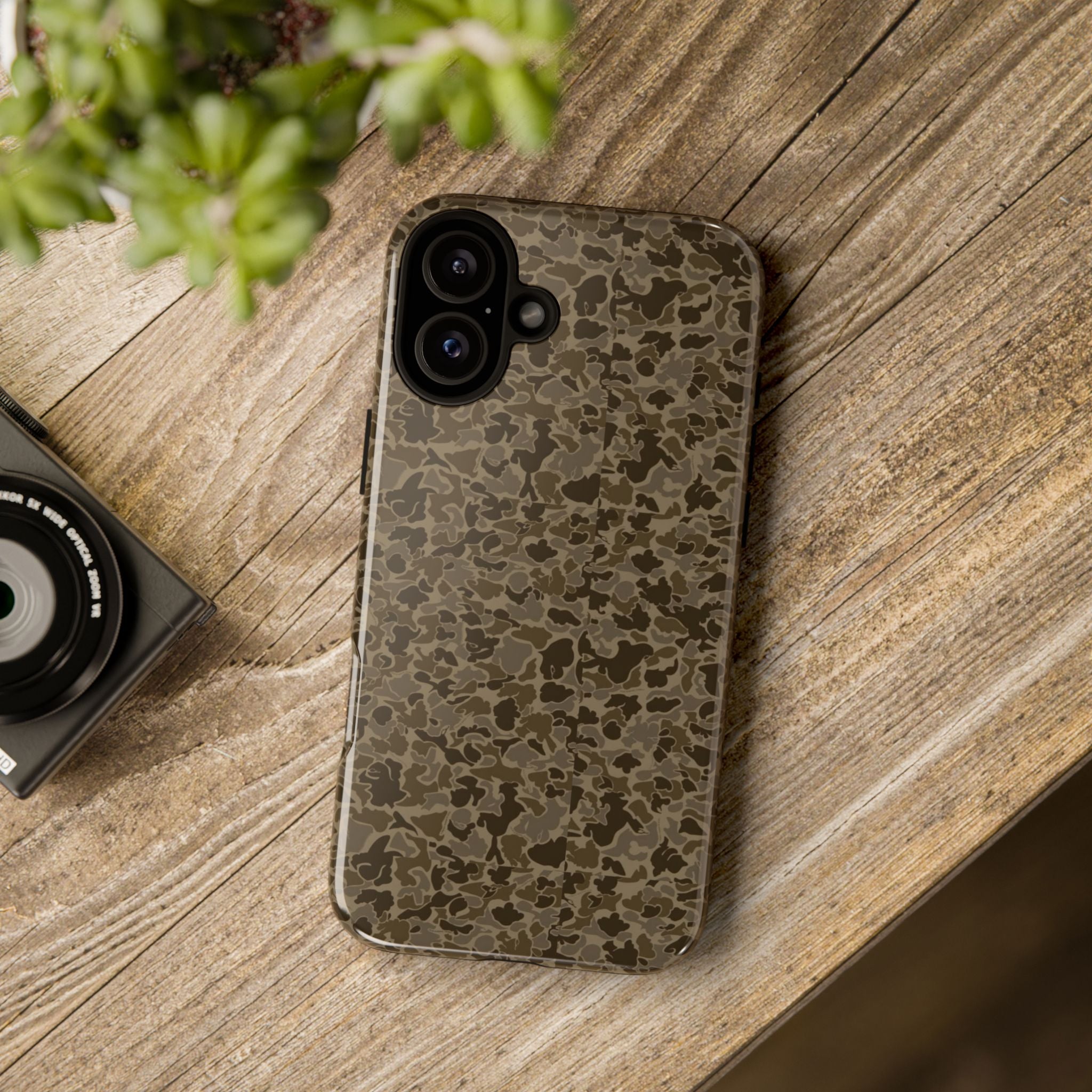 Camo Tough iPhone Case – Rugged Military-Style Protective iPhone Cover
