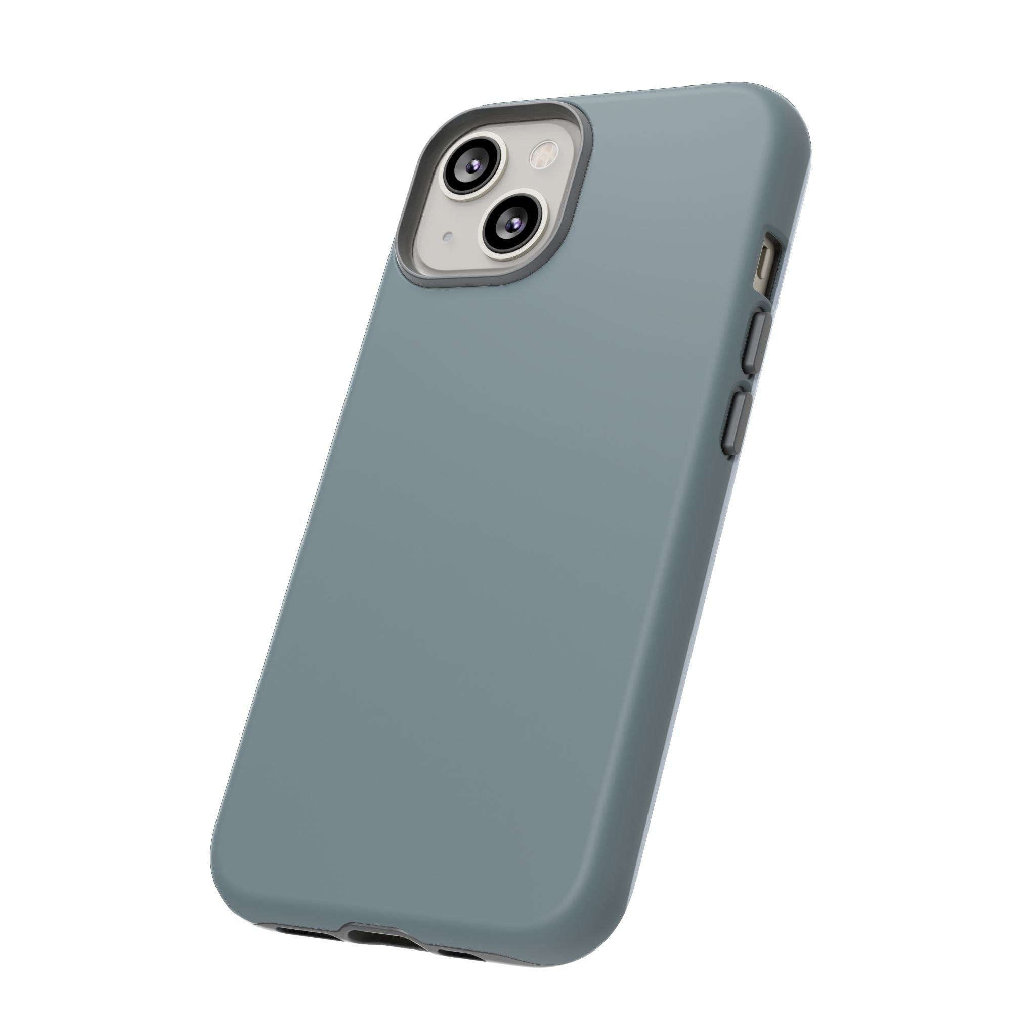 Tough iPhone Case - Blue/Grey Color