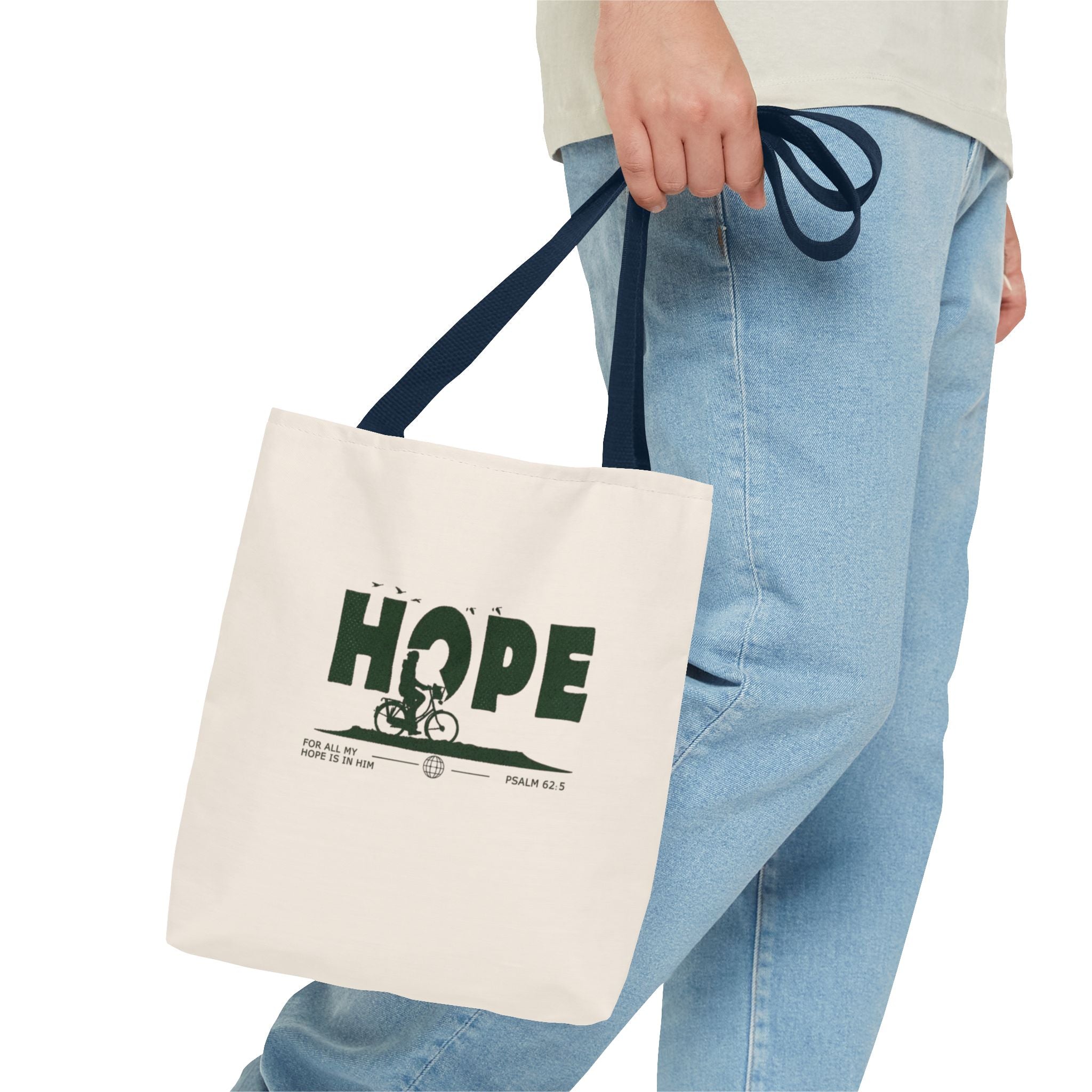 "Hope" Tote Bag — Inspirational Canvas Tote