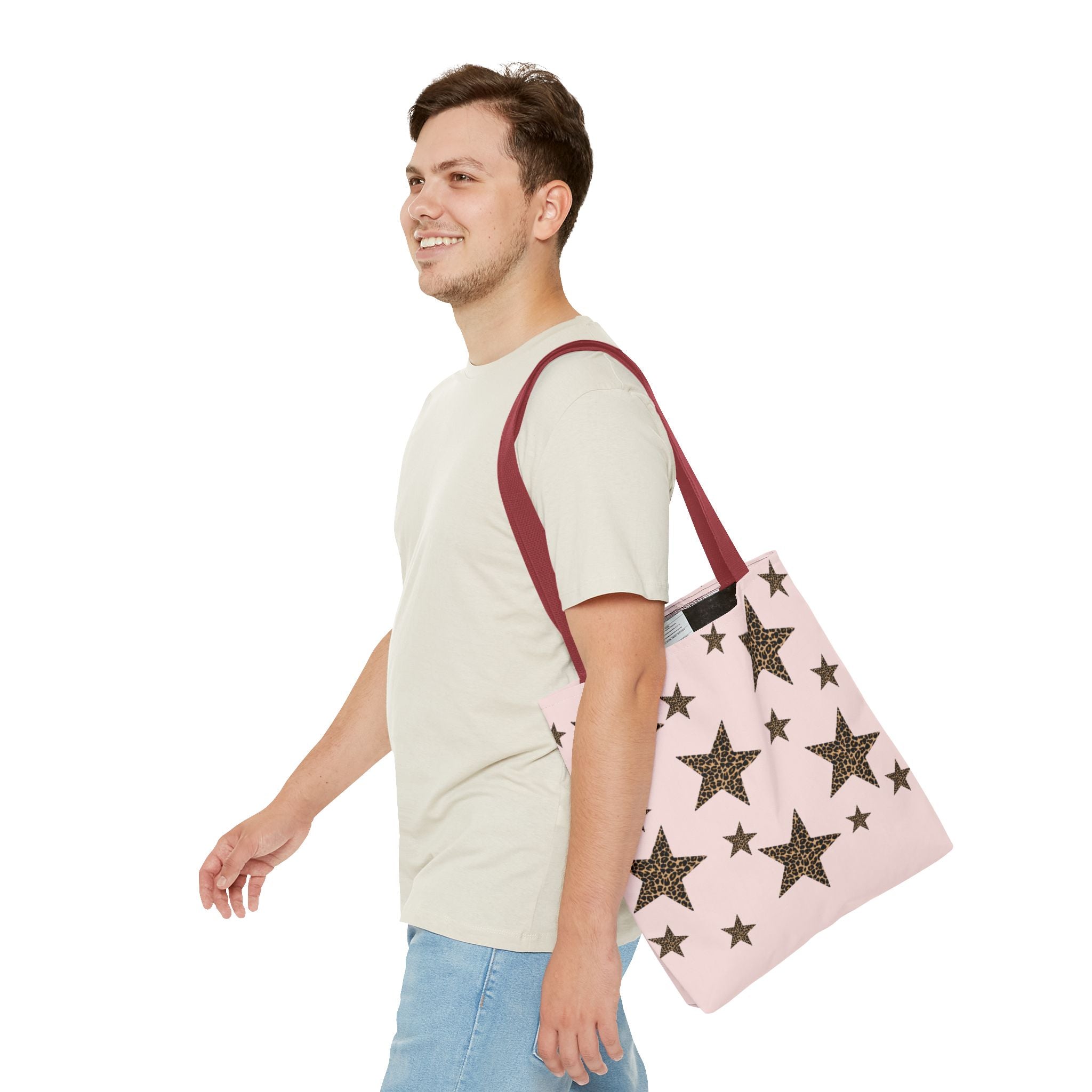 Star Design - Blush Pink Tote Bag