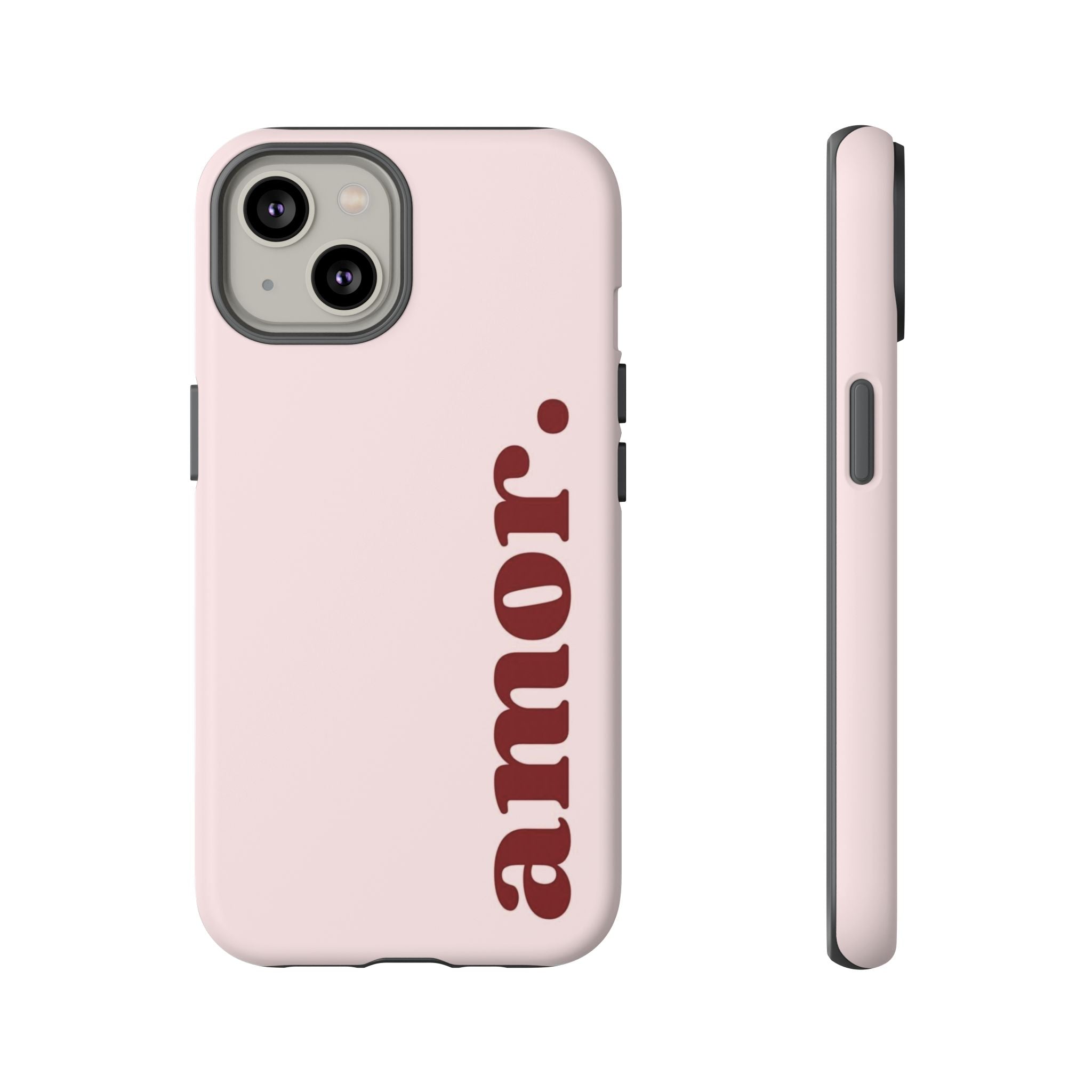 Amor Pink Tough Phone Case — Slim Protective Case