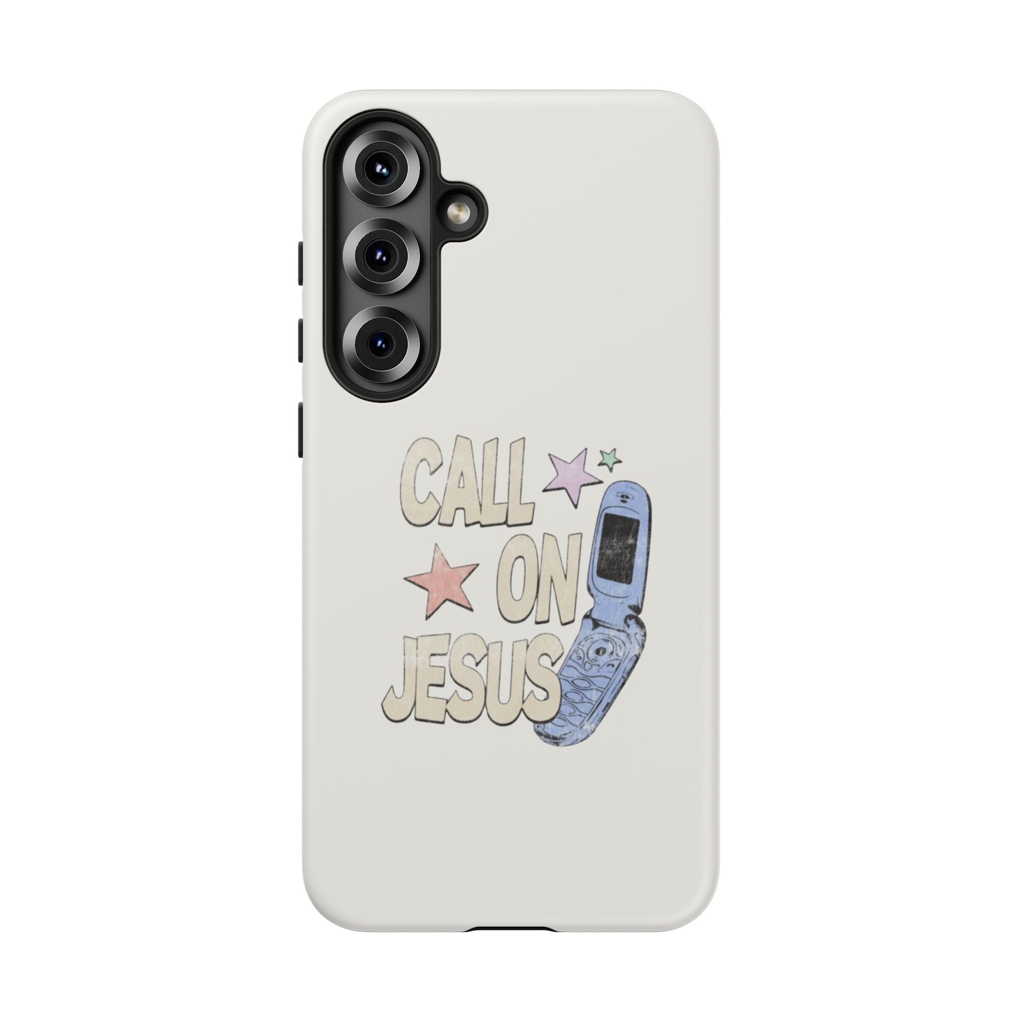 Call On Jesus Phone Case — Faith-Inspired Tough Phone Cover