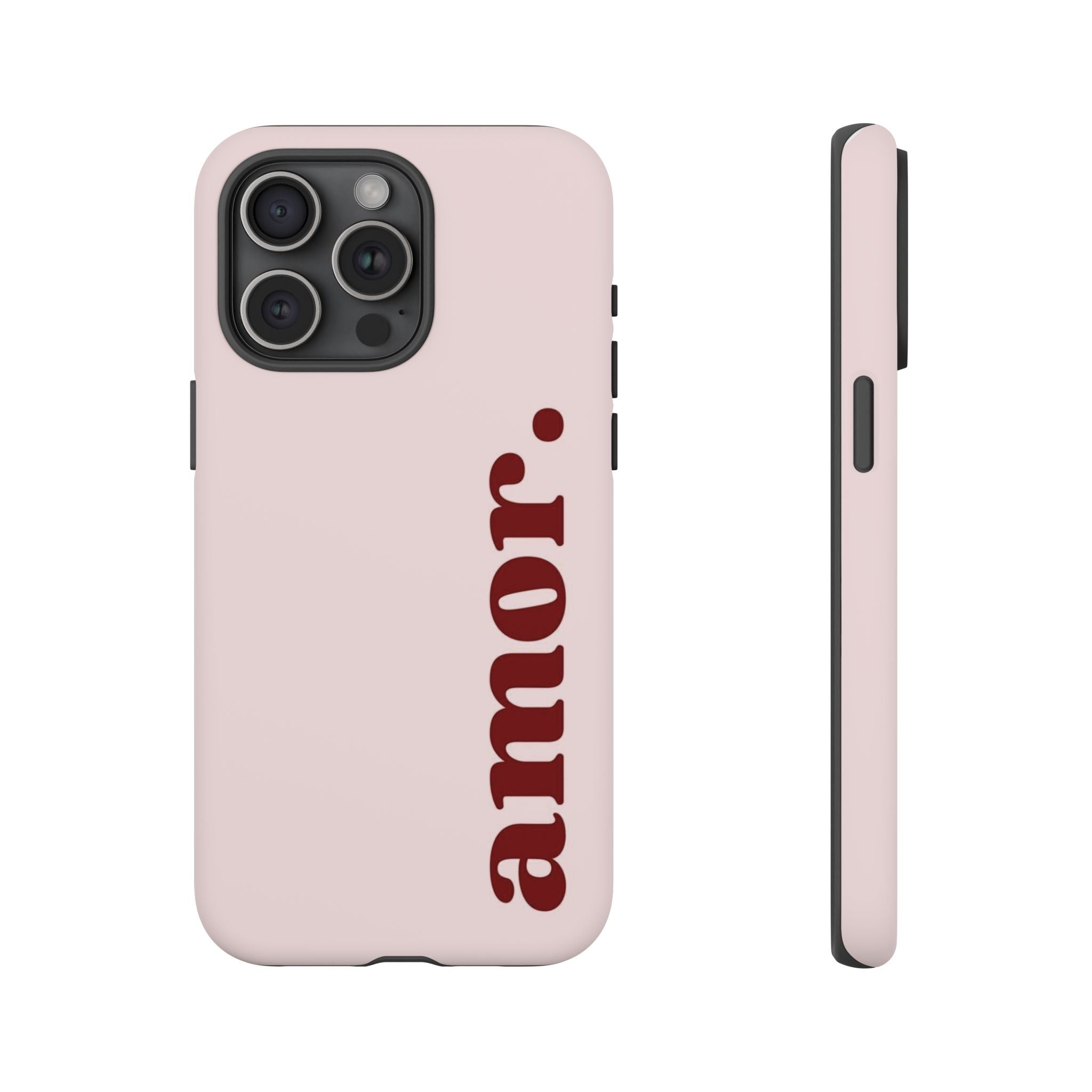 Amor Pink Tough Phone Case — Slim Protective Case
