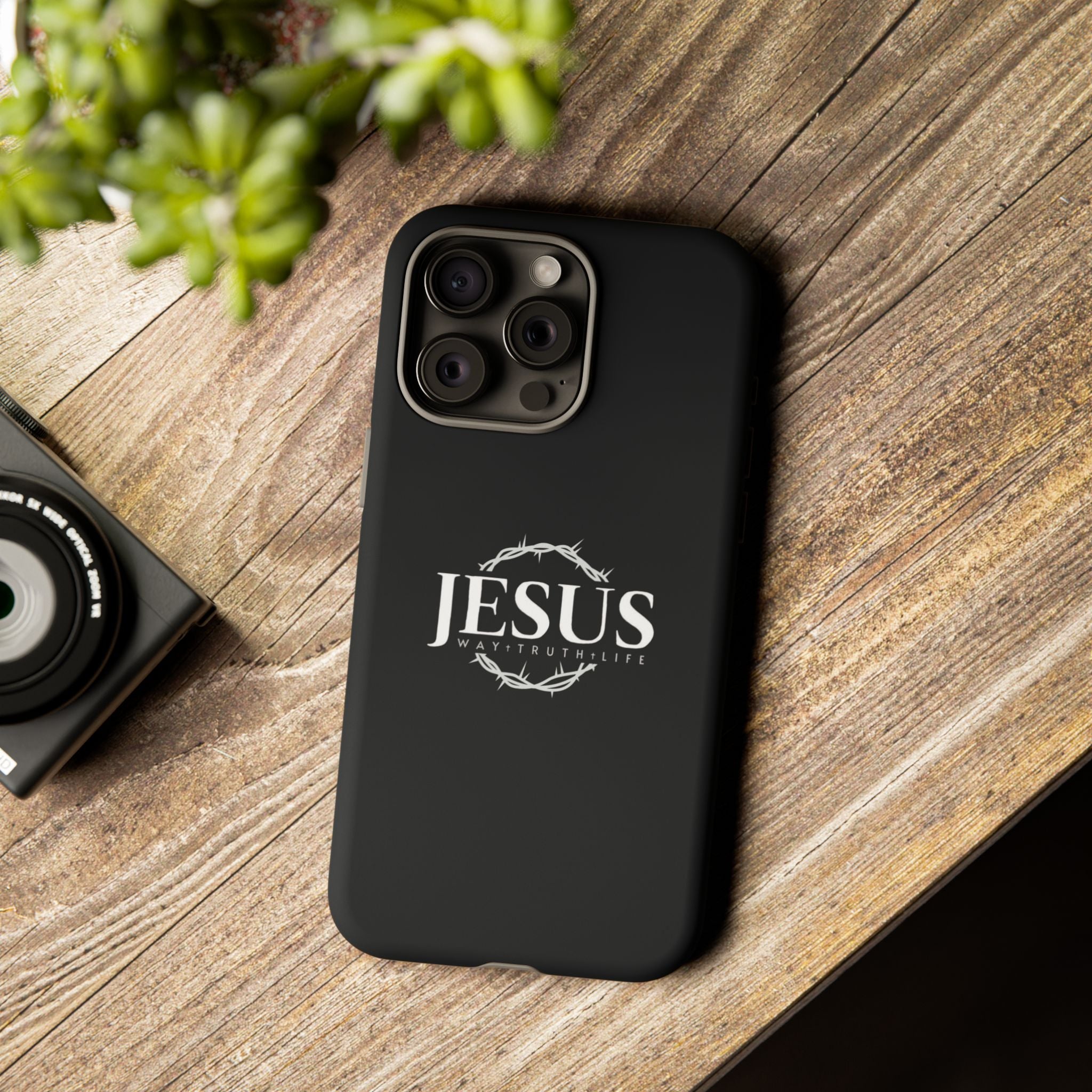 Jesus Crown Tough Phone Case — Faith-Based Case