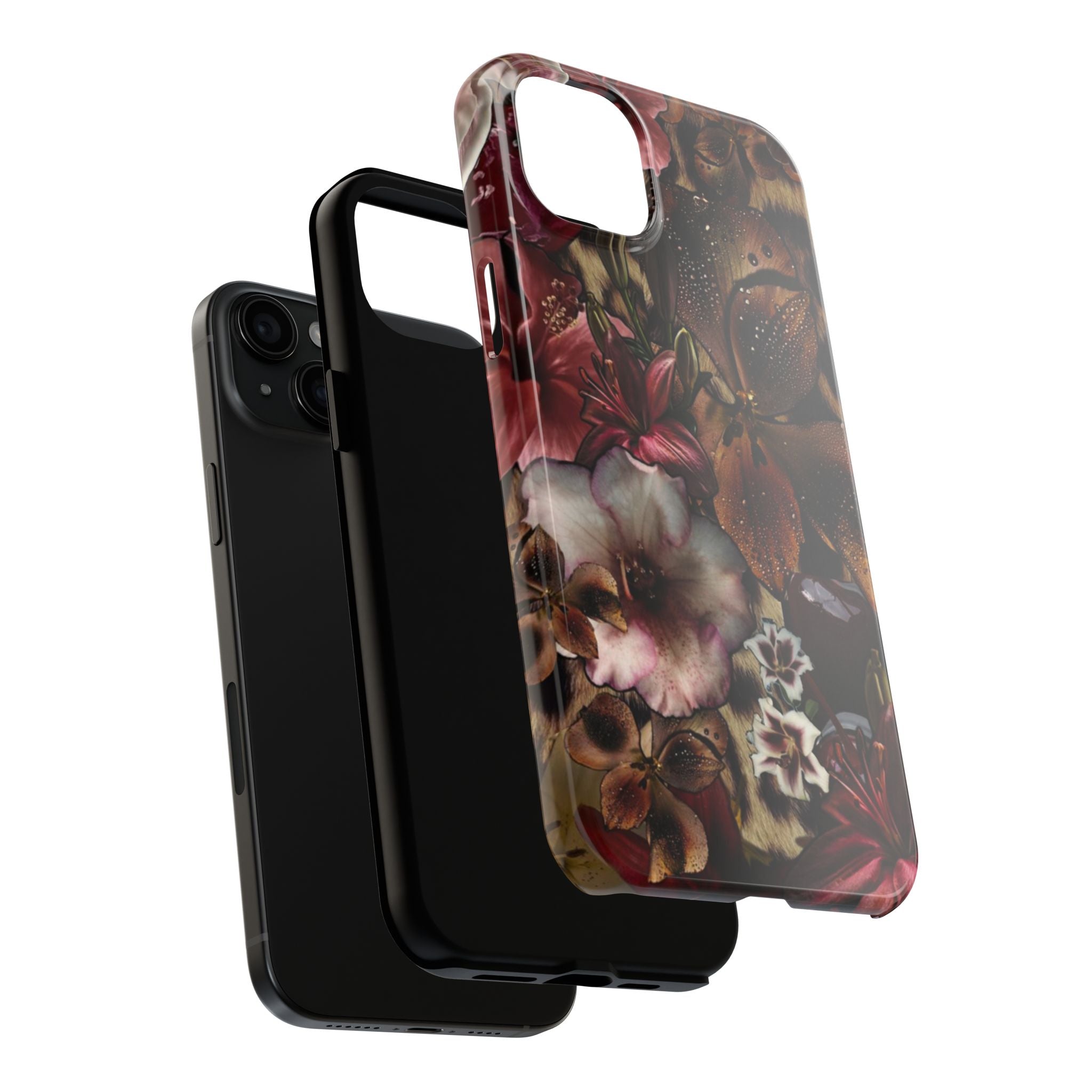 Floral Dark Luxe iPhone Case
