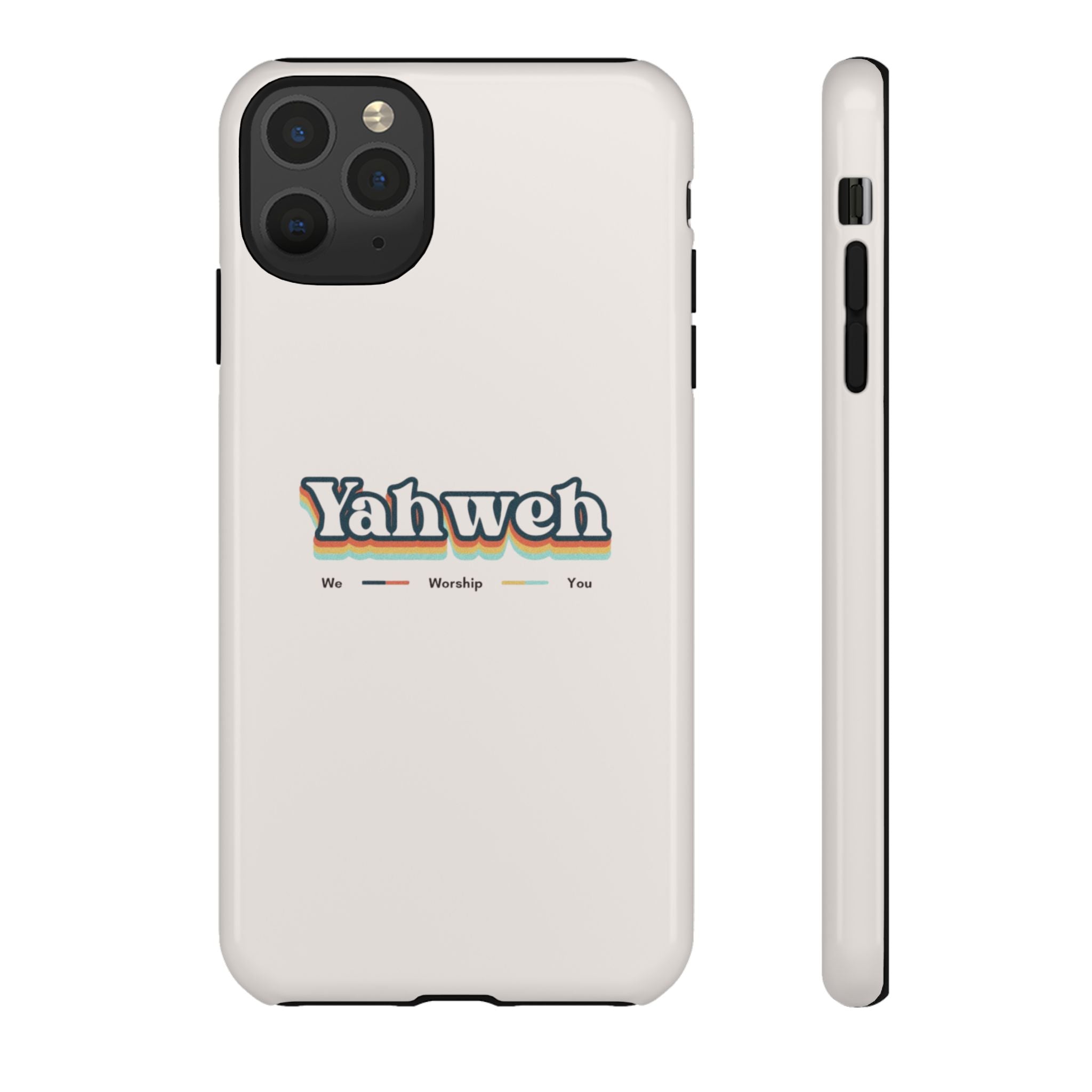 Yahweh Phone Case — Retro Faith Tough Case