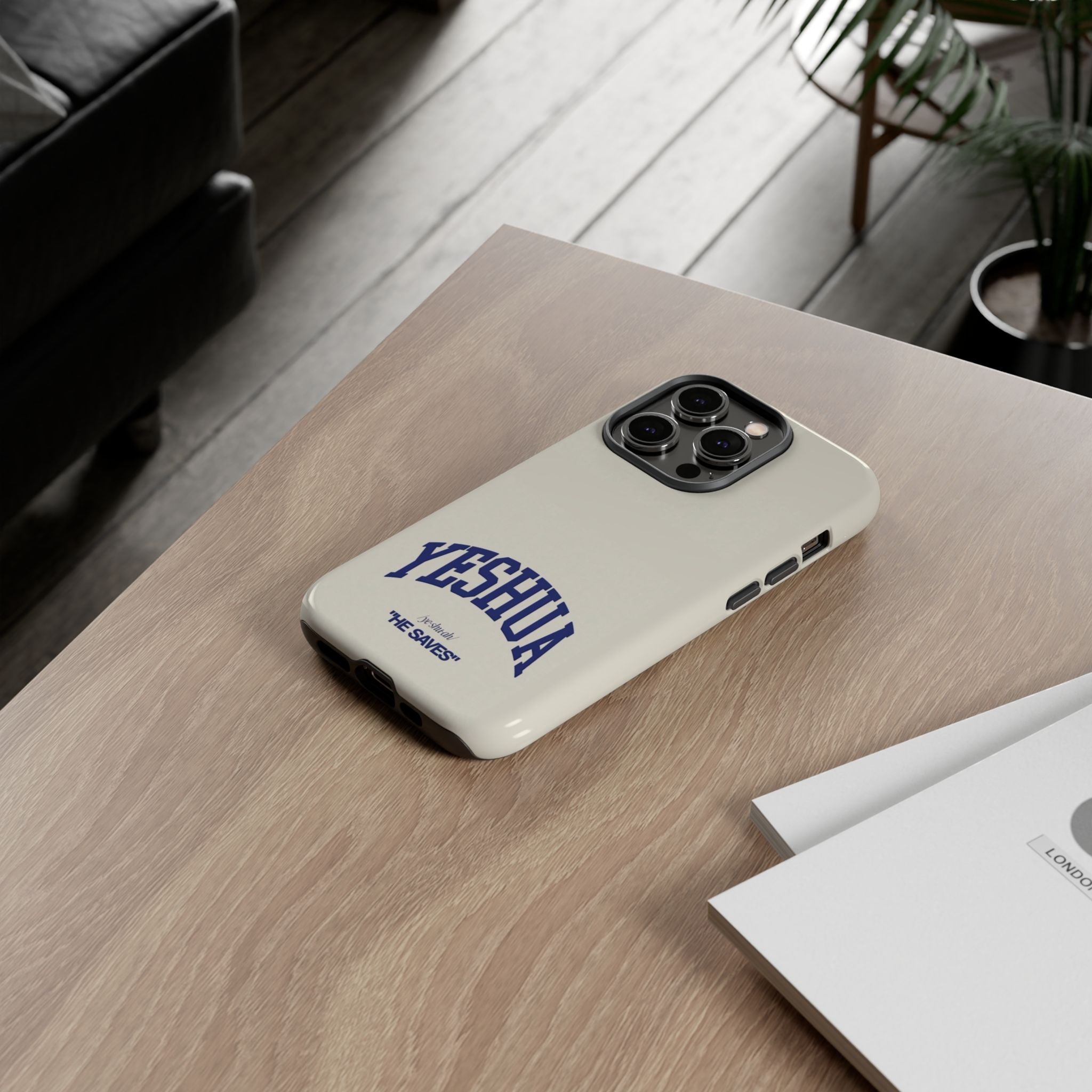 Yeshua 'He Saves' Tough Phone Case