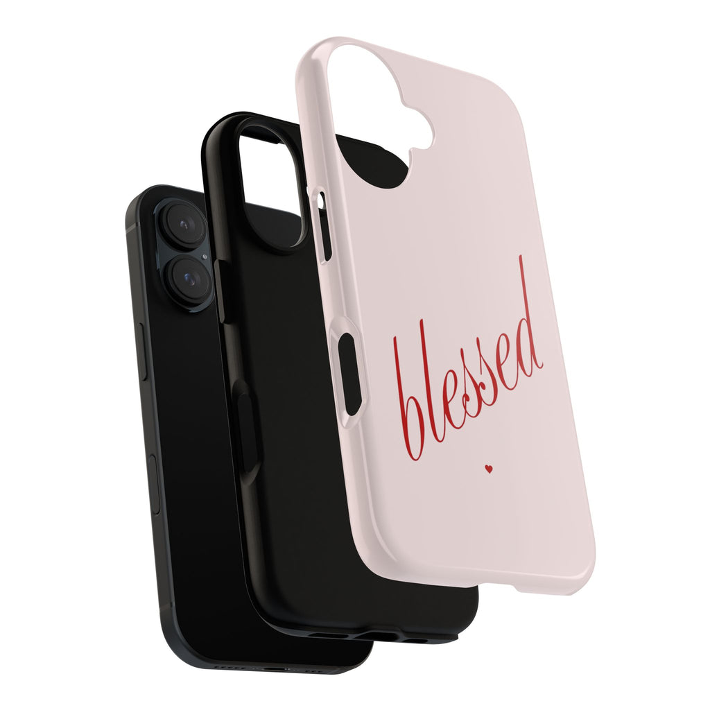 Blessed Pink Tough Phone Case