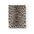 Hardcover Leopard Print Ruled Journal — Stylish Animal Print Notebook