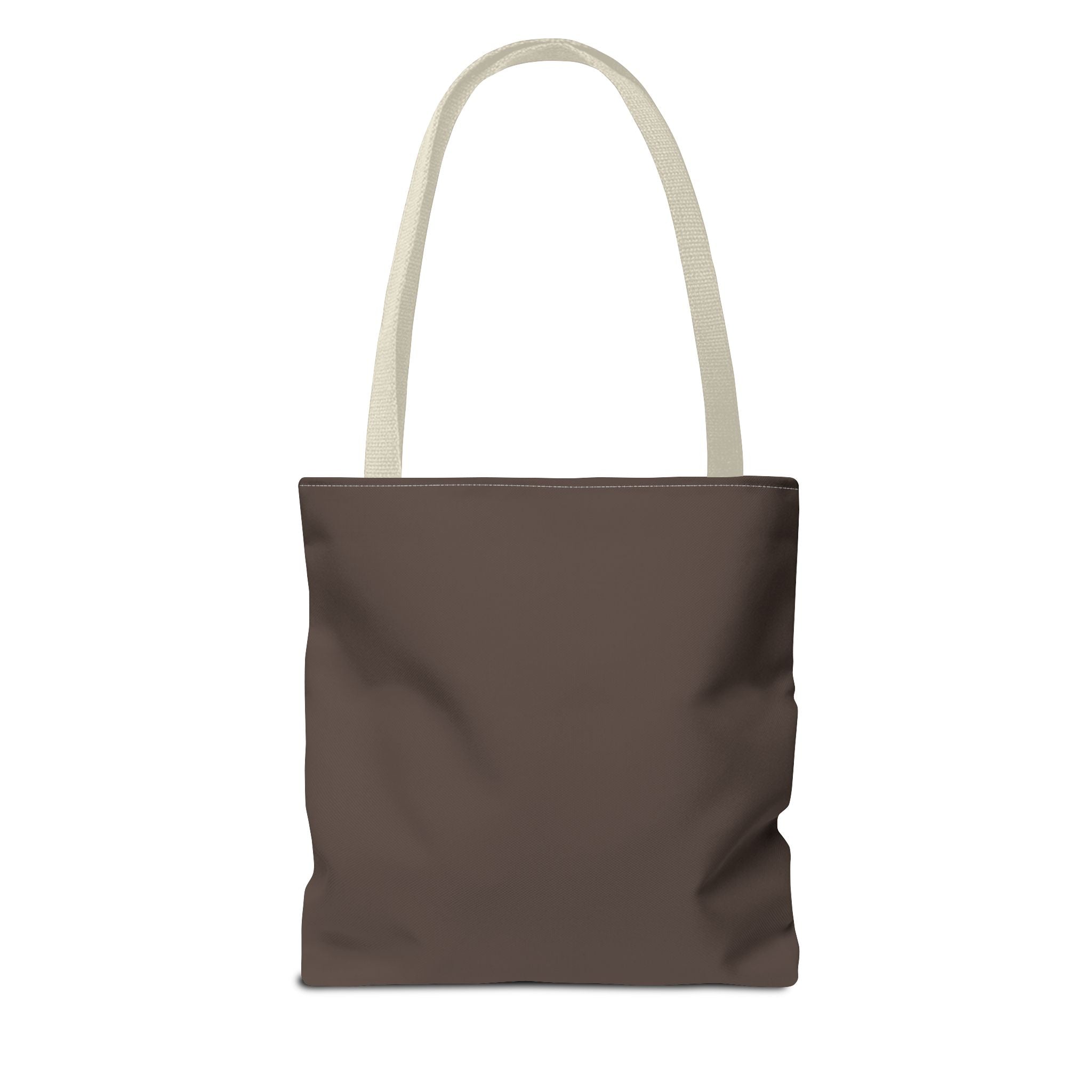 Surrounded by His Goodness Tote Bag — Faith Floral Scripture Shopper