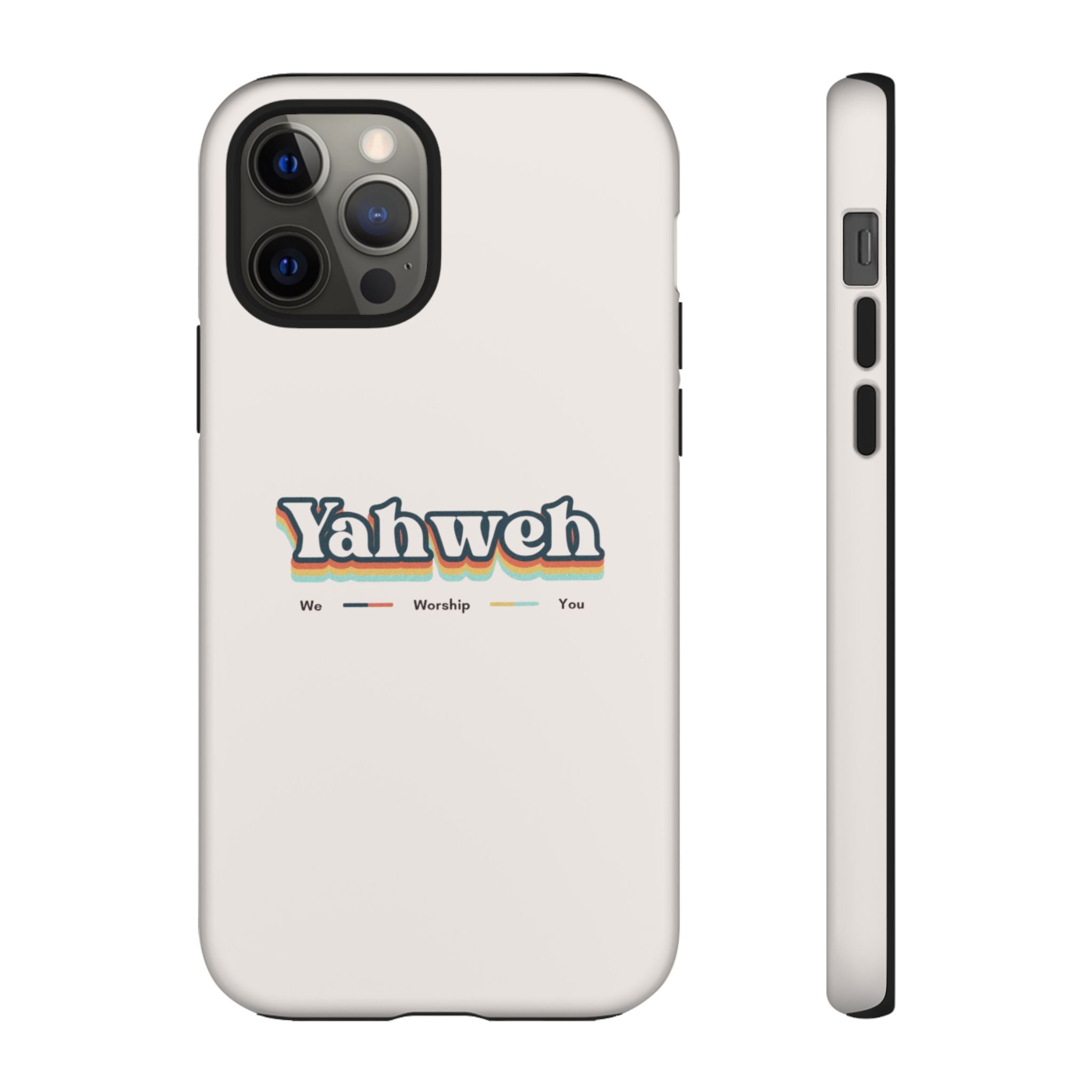 Yahweh Phone Case — Retro Faith Tough Case