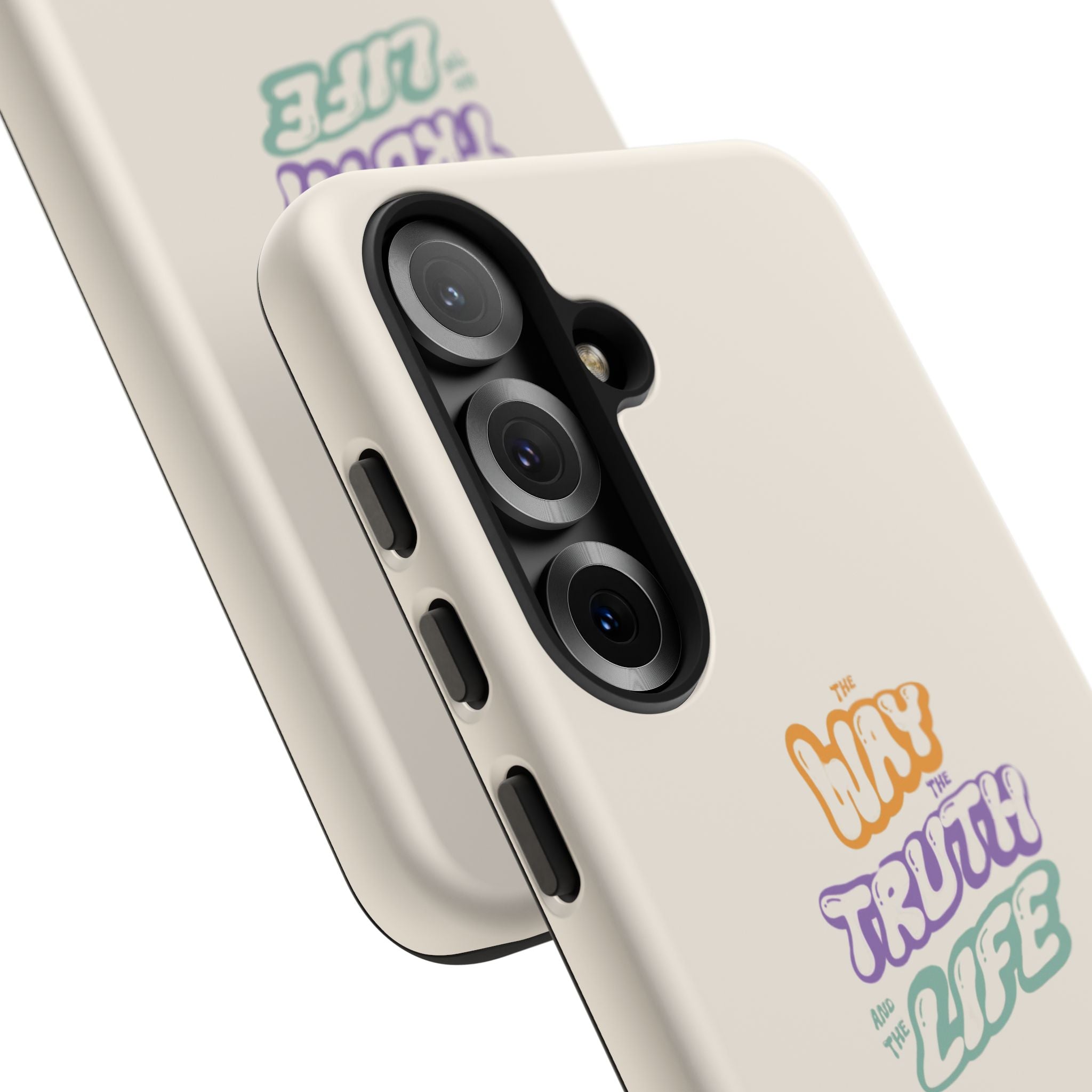 'Way,Truth,Life' Pastel Graphic Protective Tough Case