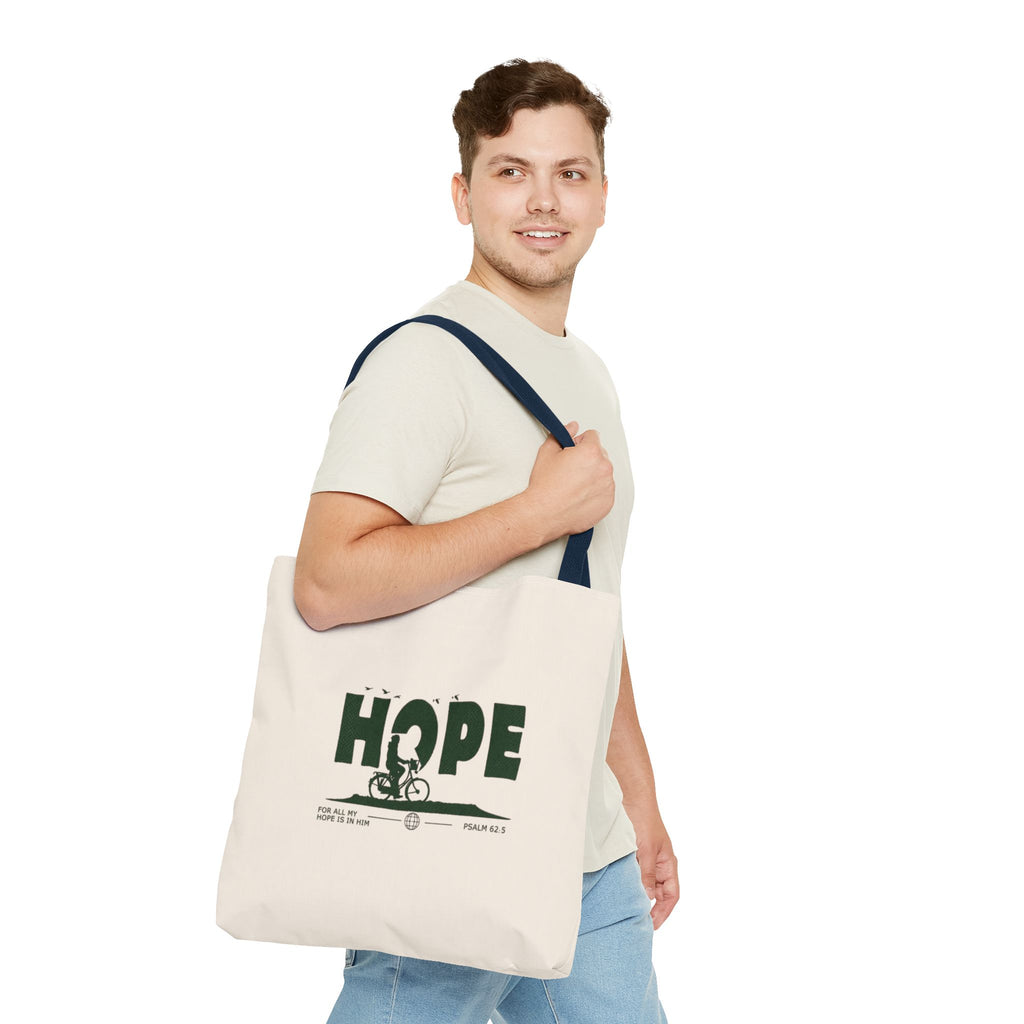 "Hope" Tote Bag — Inspirational Canvas Tote