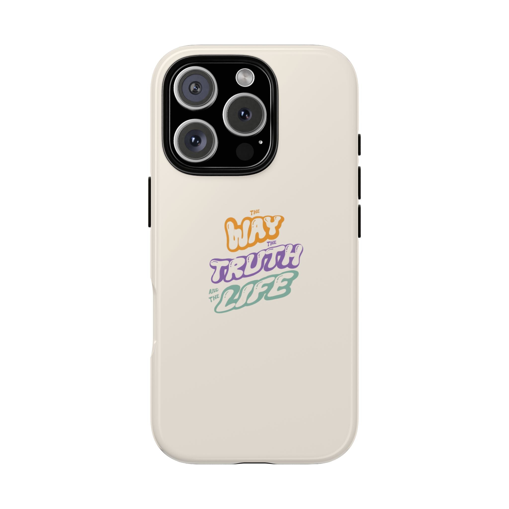'Way,Truth,Life' Pastel Graphic Protective Tough Case