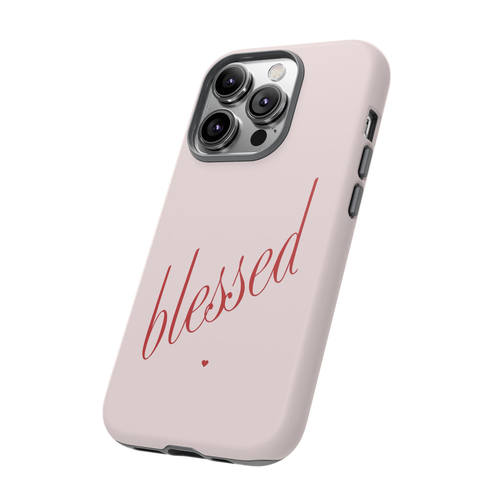 Blessed Pink Tough Phone Case