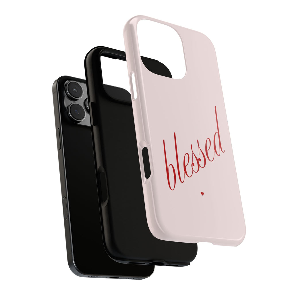 Blessed Pink Tough Phone Case