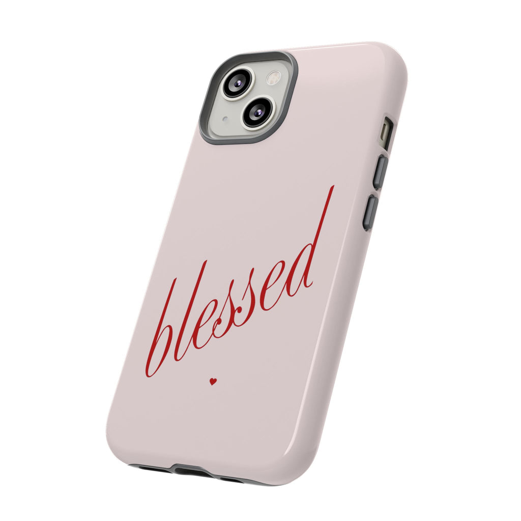 Blessed Pink Tough Phone Case