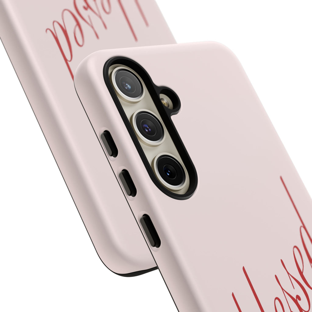 Blessed Pink Tough Phone Case