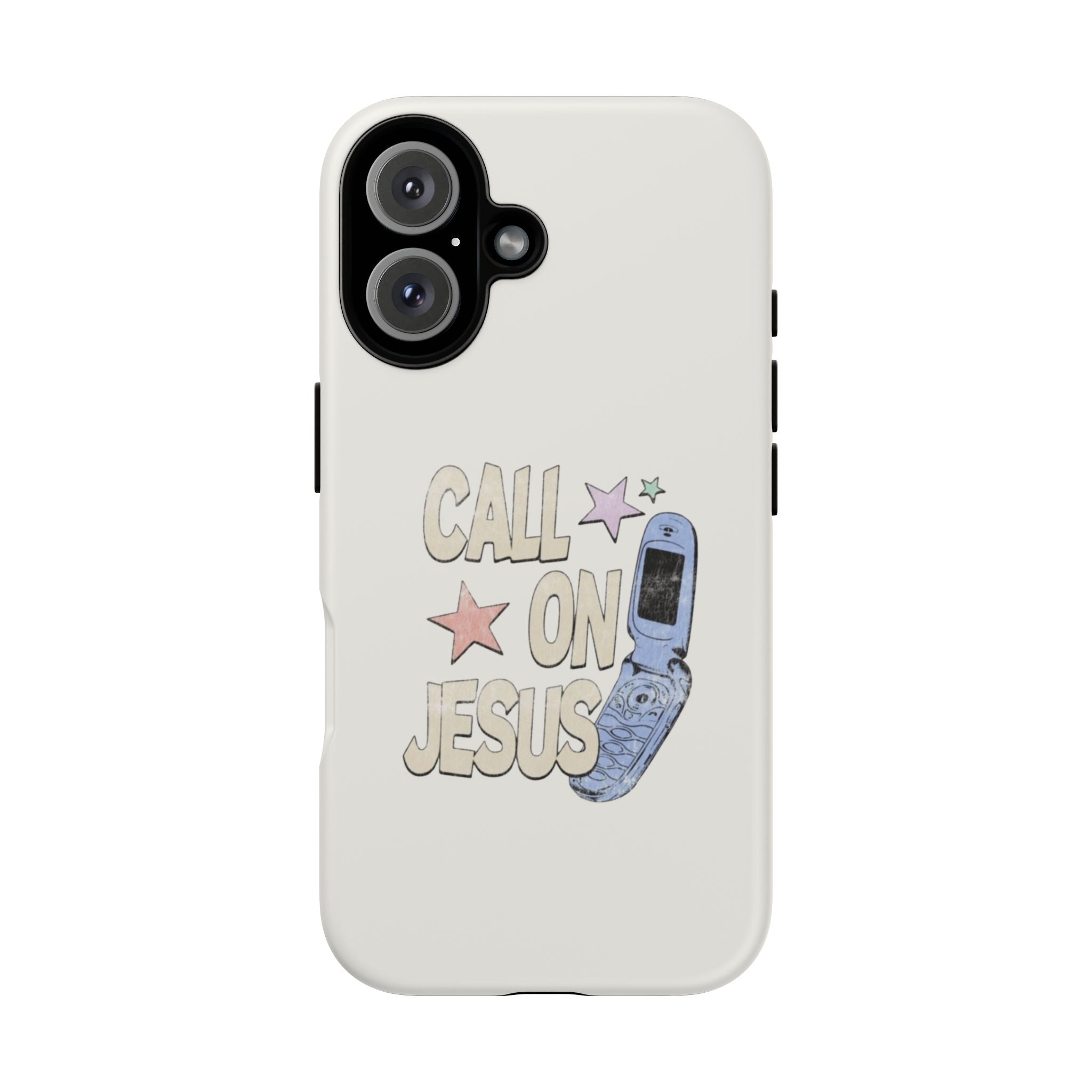 Call On Jesus Phone Case — Faith-Inspired Tough Phone Cover