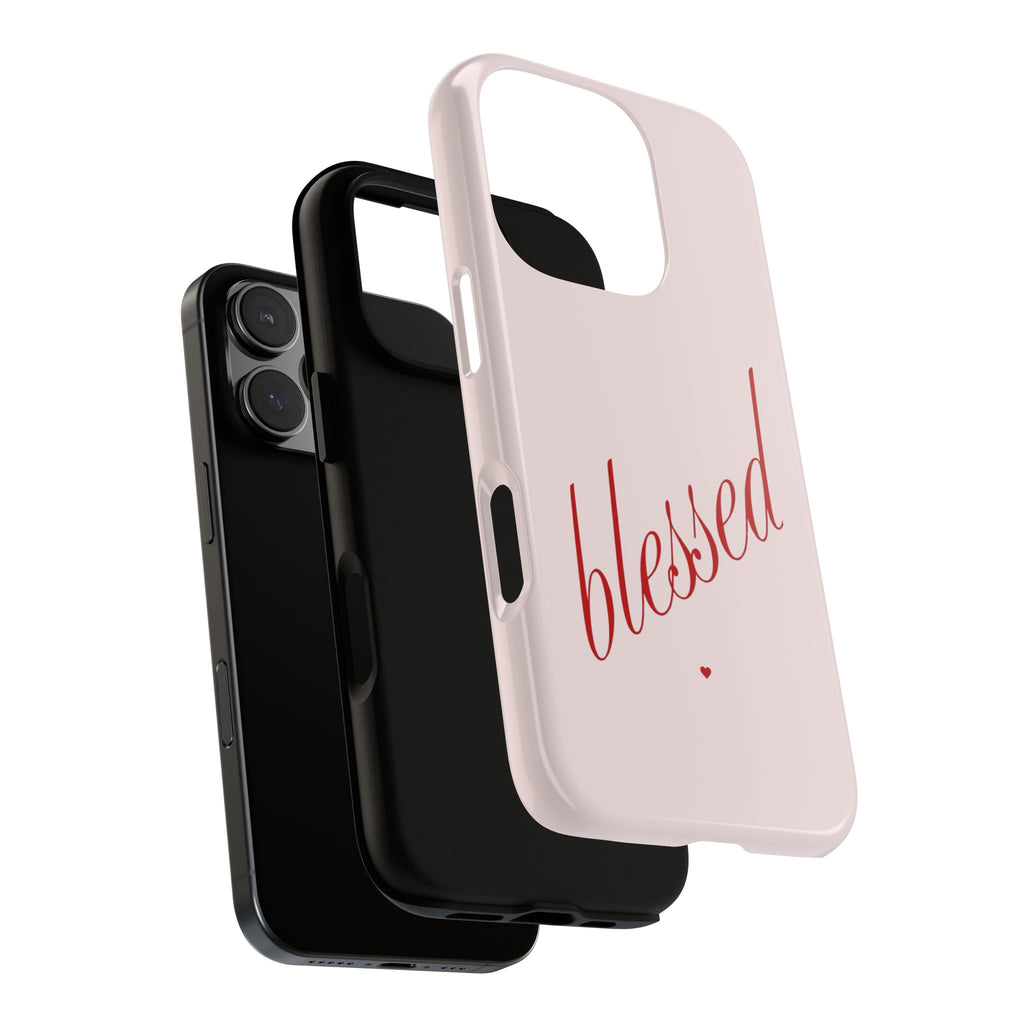 Blessed Pink Tough Phone Case