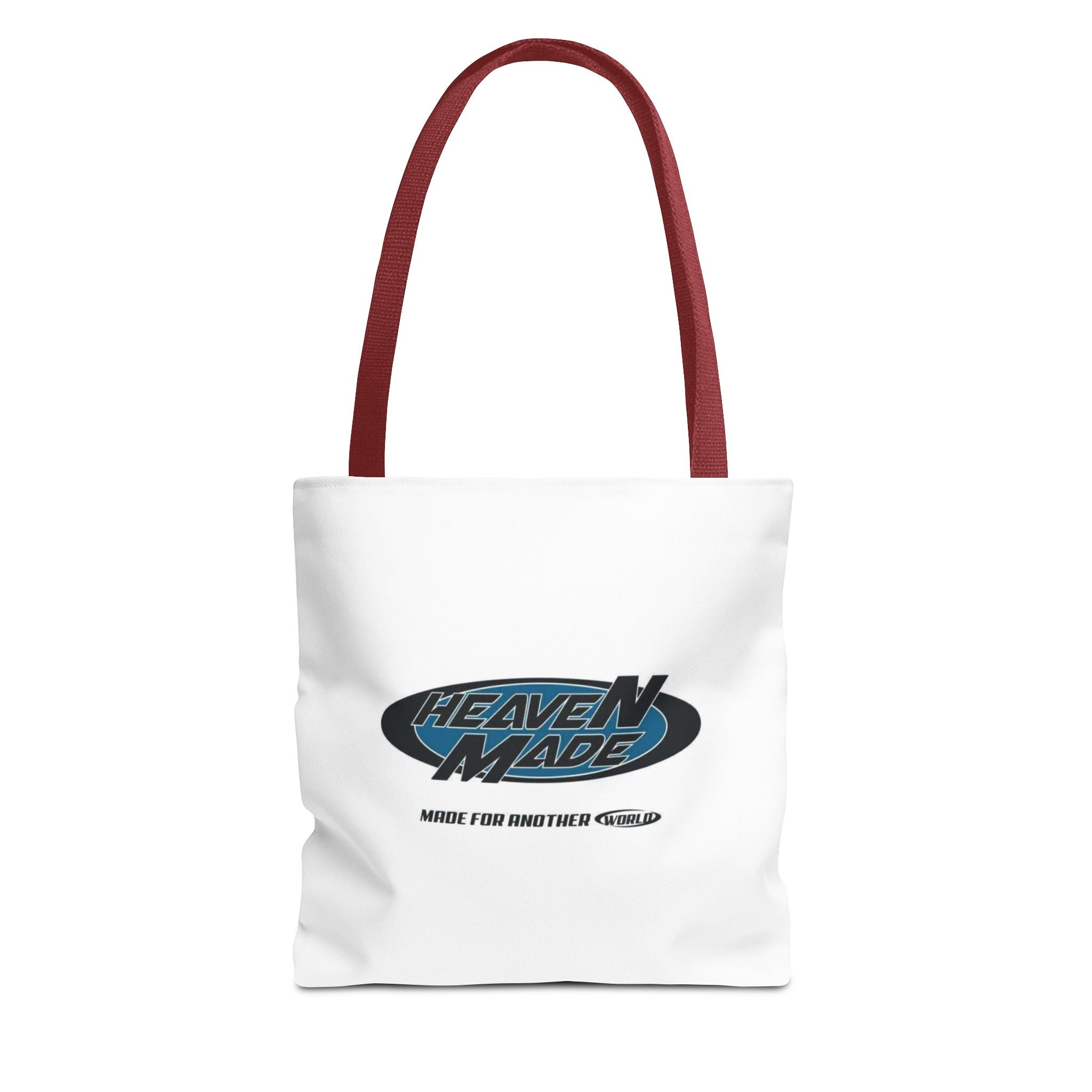 Heaven Made Logo Tote Bag — Graphic All-Over Print Canvas Tote