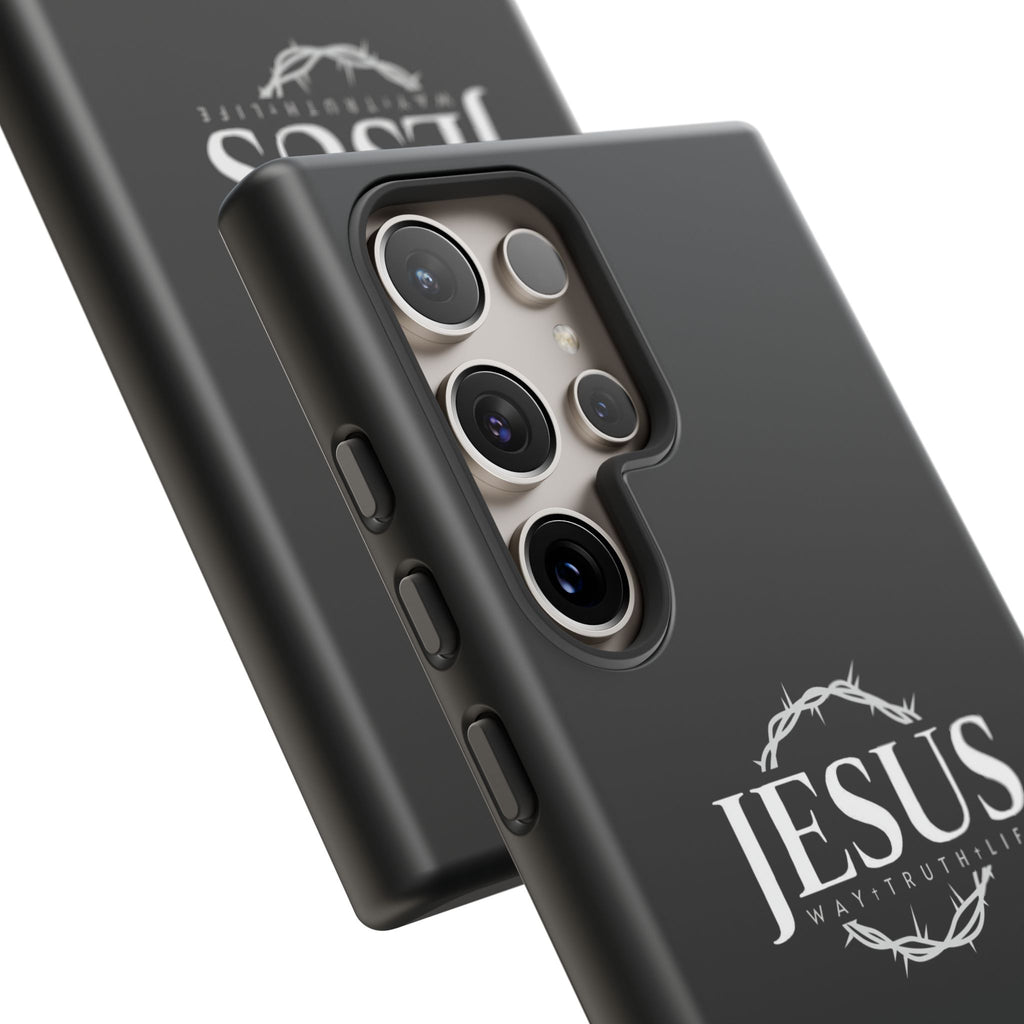 Jesus Crown Tough Phone Case — Faith-Based Case