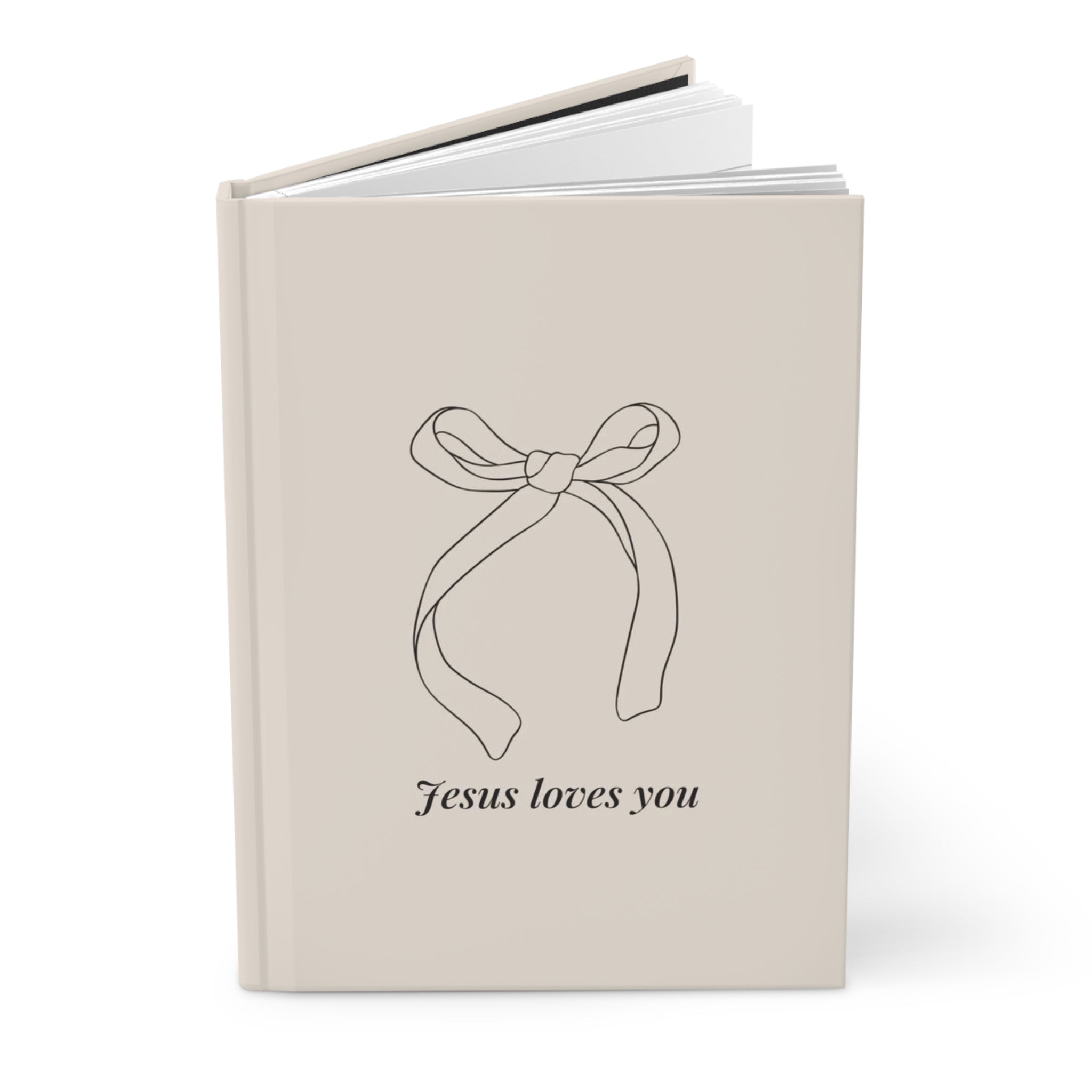 Hardcover Journal — "Jesus Loves You"