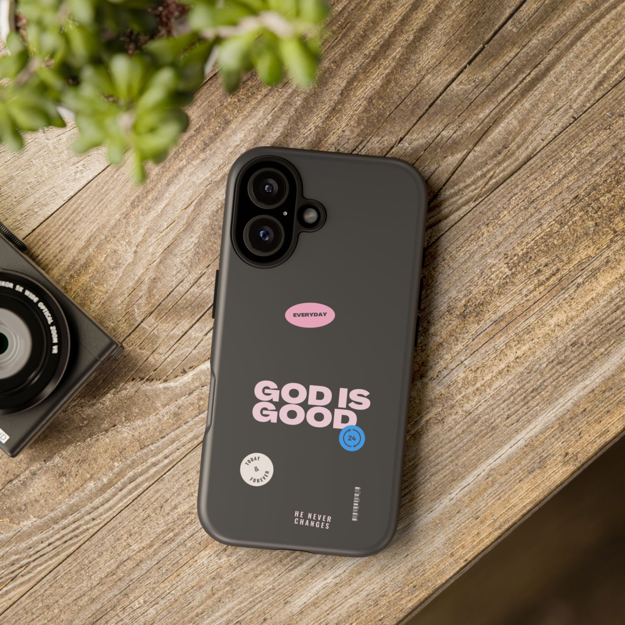 "God Is Good" — Protective Phone Case