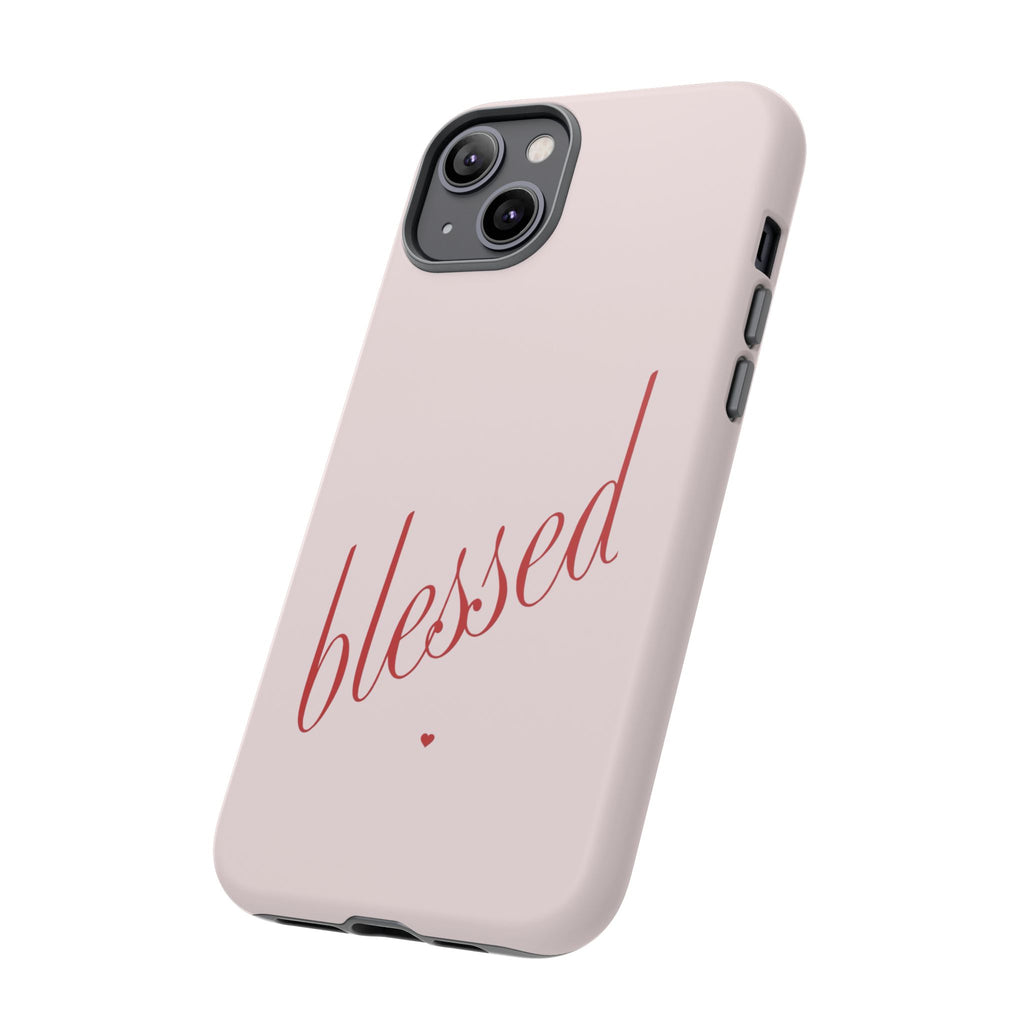 Blessed Pink Tough Phone Case