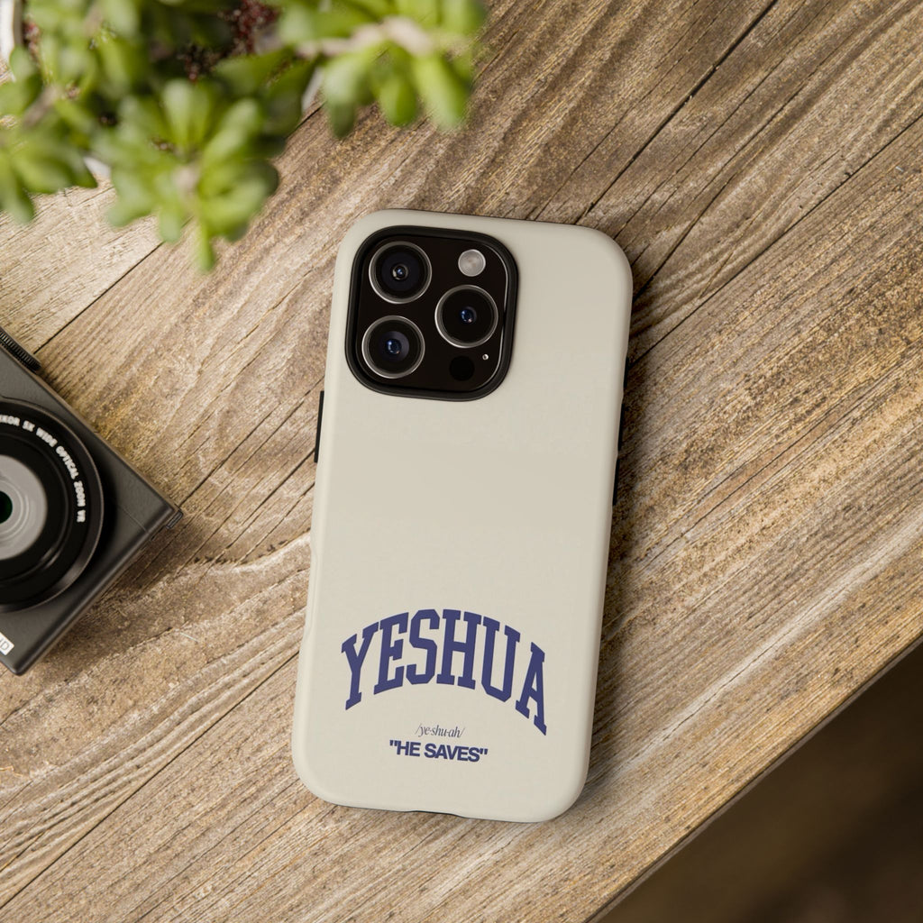 Yeshua 'He Saves' Tough Phone Case