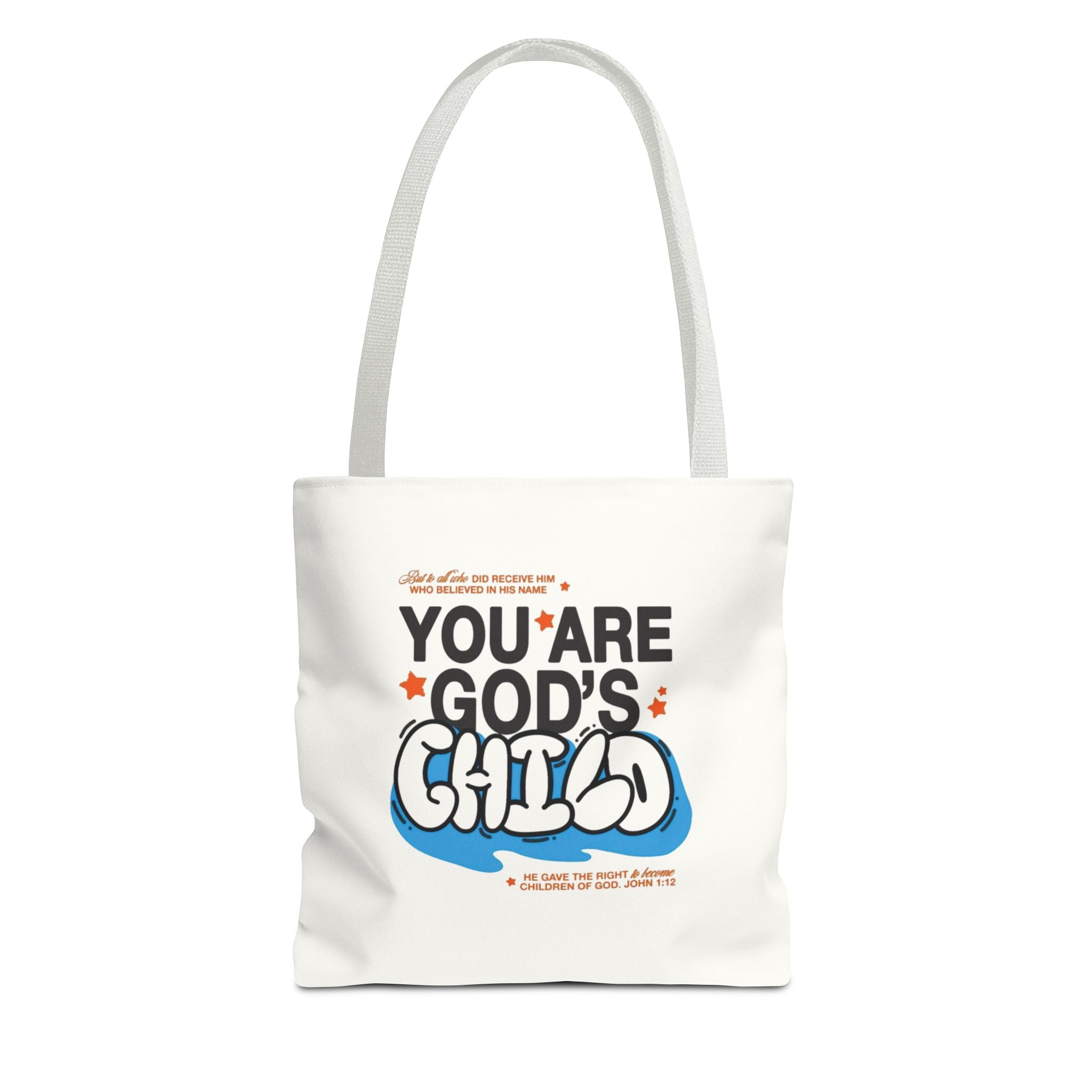 Inspirational "You Are God's Child" Tote Bag