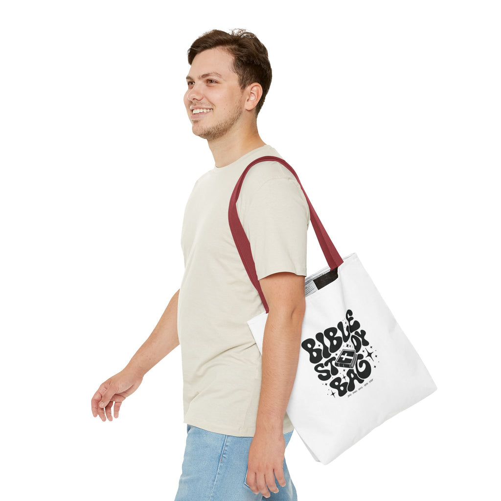 Bible Study Tote Bag – Faith-Inspired Scripture Carryall