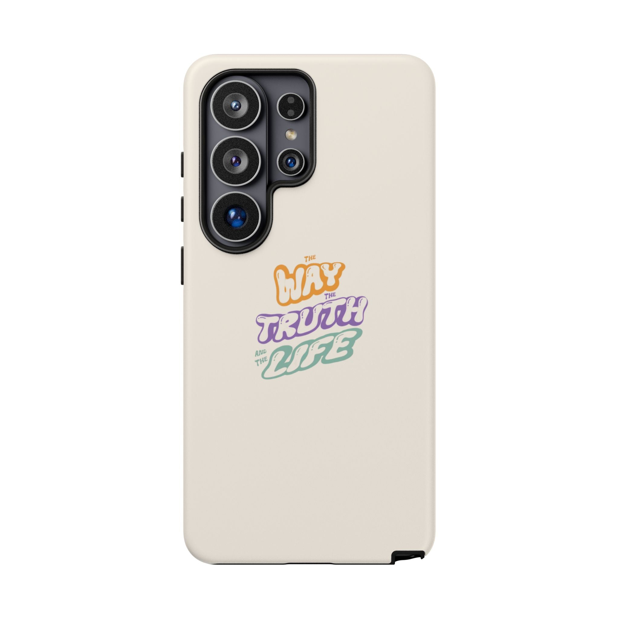 'Way,Truth,Life' Pastel Graphic Protective Tough Case