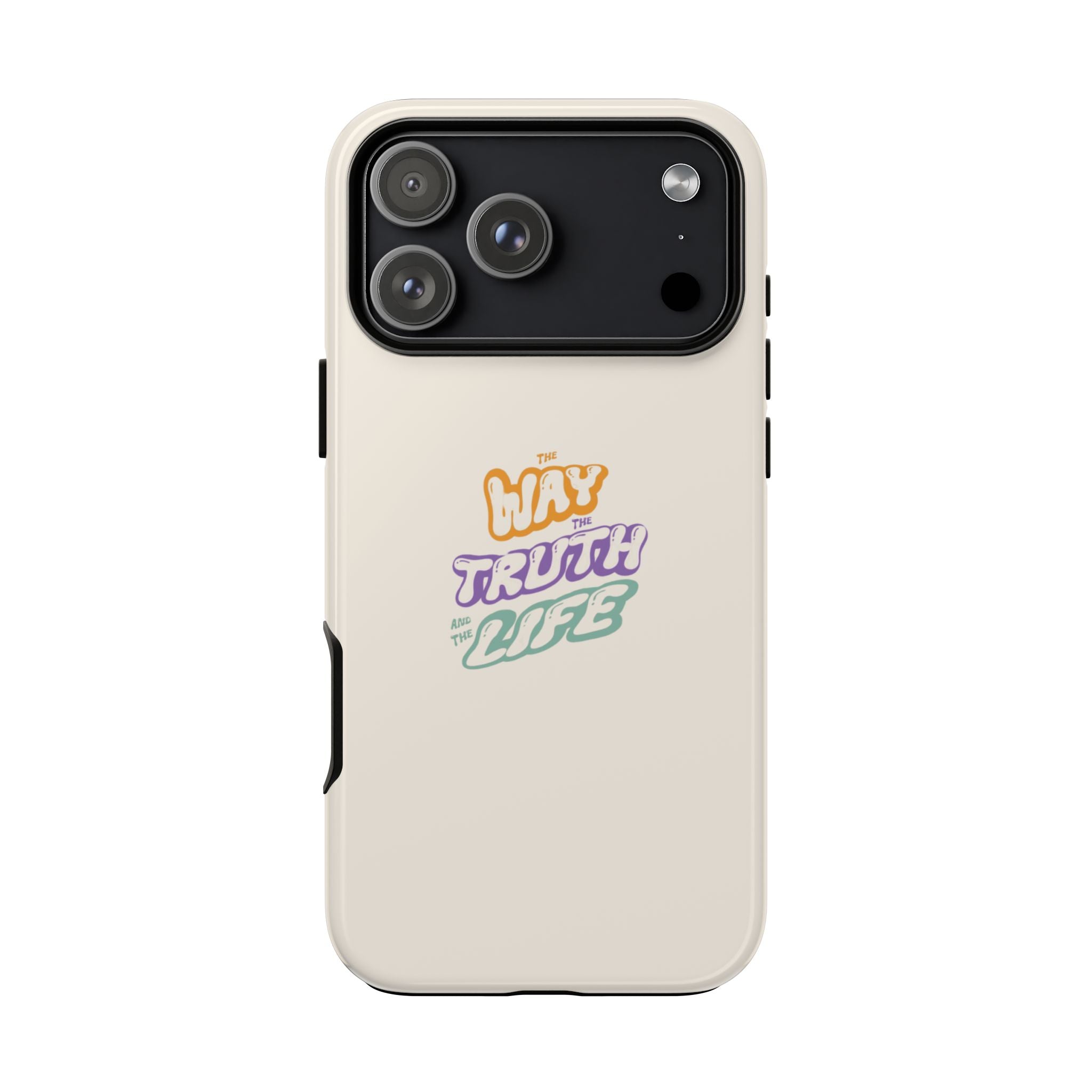 'Way,Truth,Life' Pastel Graphic Protective Tough Case