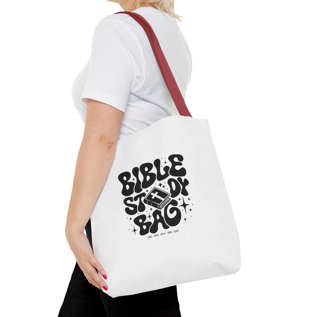 Bible Study Tote Bag – Faith-Inspired Scripture Carryall