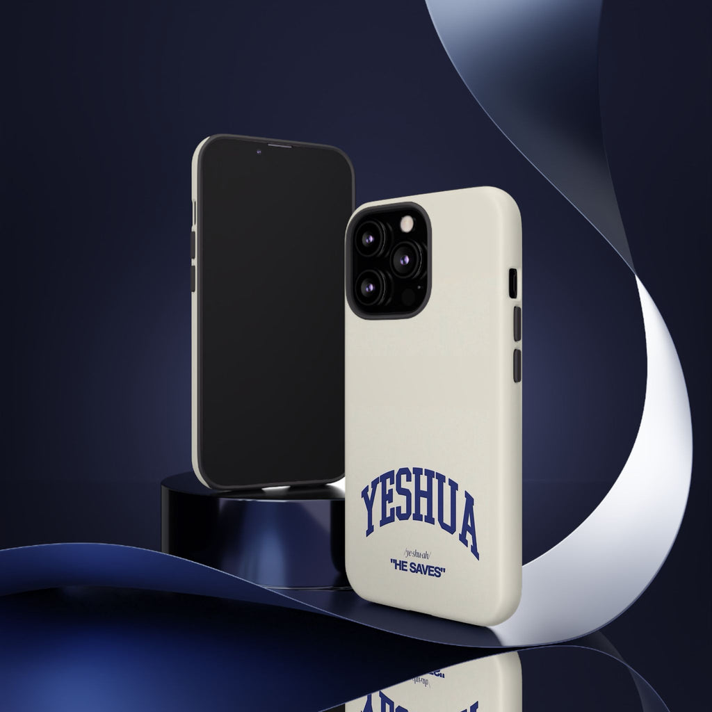 Yeshua 'He Saves' Tough Phone Case