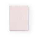 Blush Pink Hardcover Ruled Journal — Lined Notebook for Notes & Daily Planning