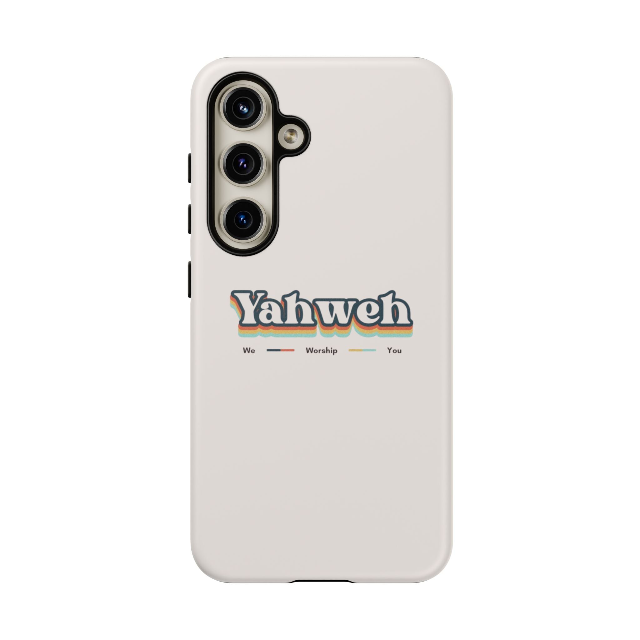 Yahweh Phone Case — Retro Faith Tough Case