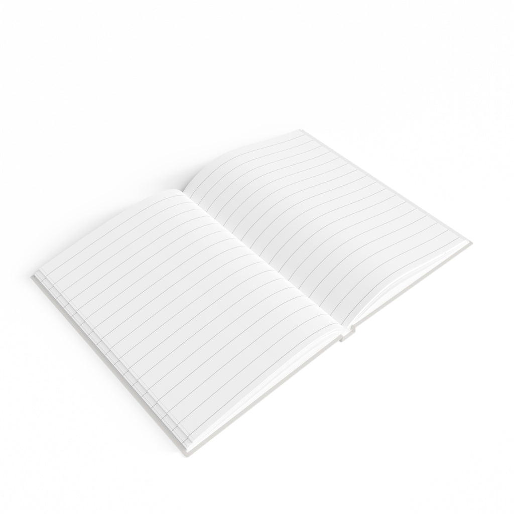 Hardcover Smiley Faces Ruled Journal — Cute Watercolor Dots Notebook for Notes & Gratitude