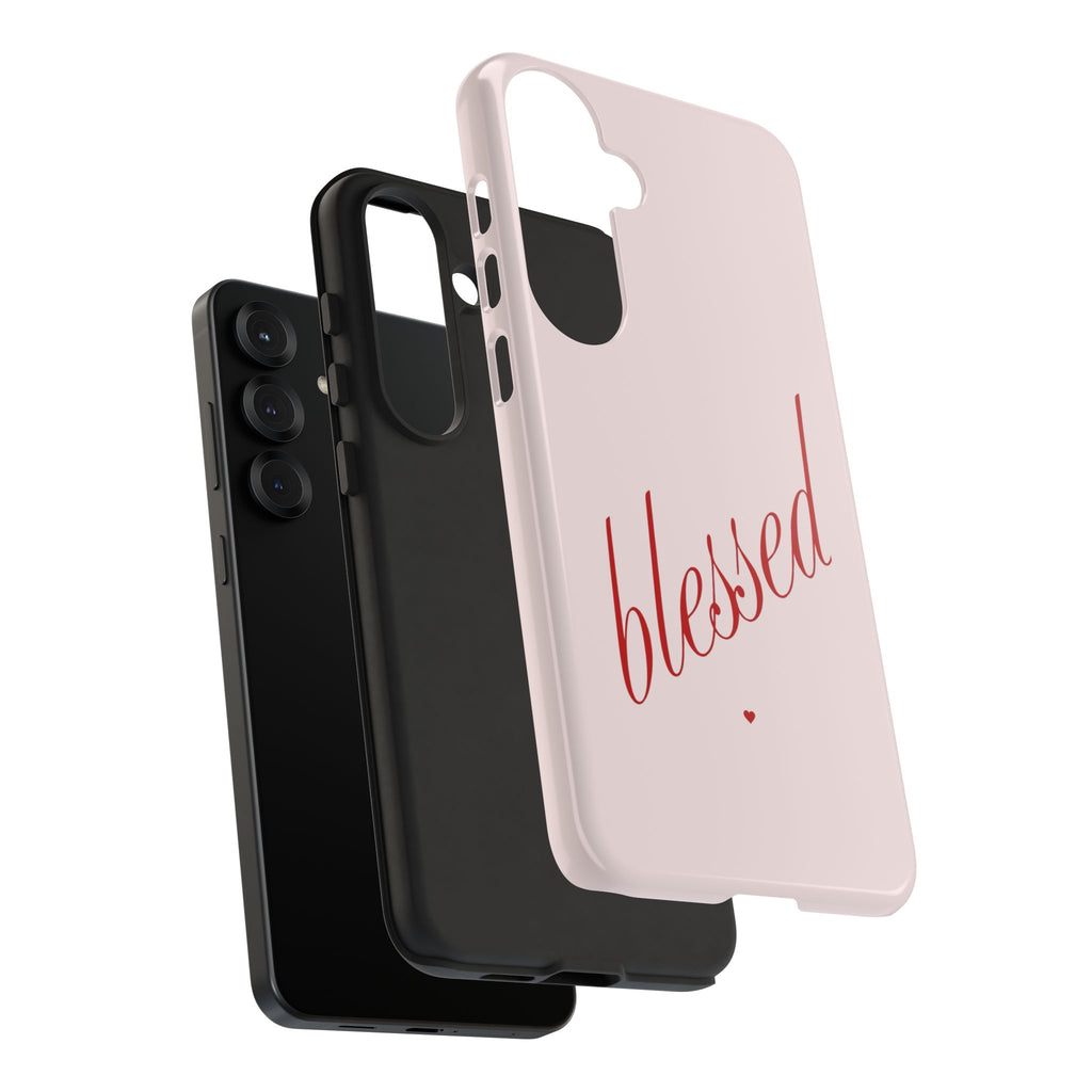 Blessed Pink Tough Phone Case