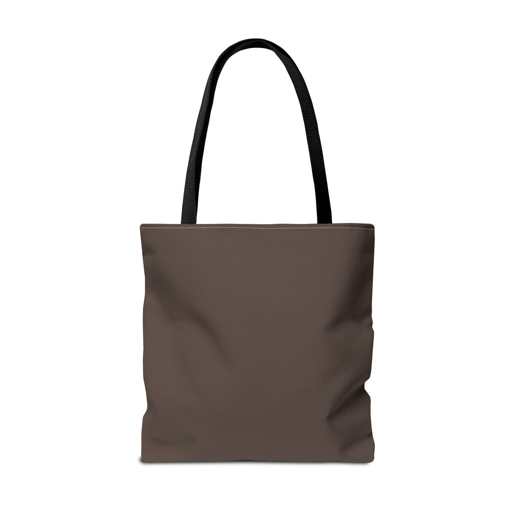 Surrounded by His Goodness Tote Bag — Faith Floral Scripture Shopper