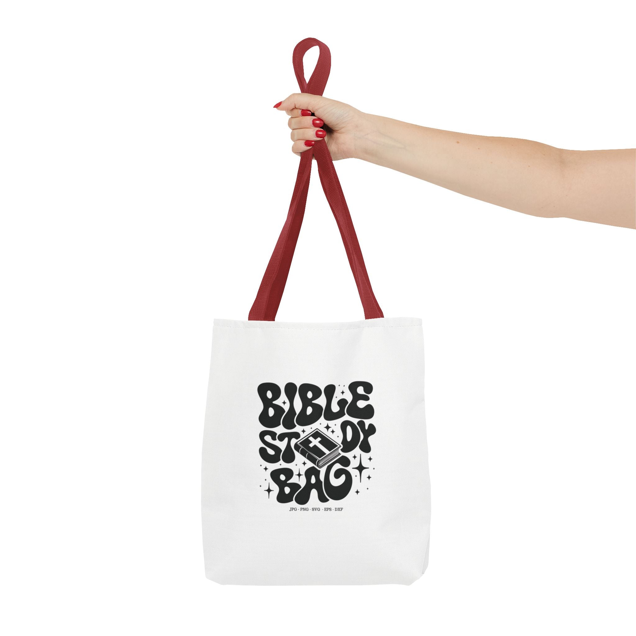 Bible Study Tote Bag – Faith-Inspired Scripture Carryall