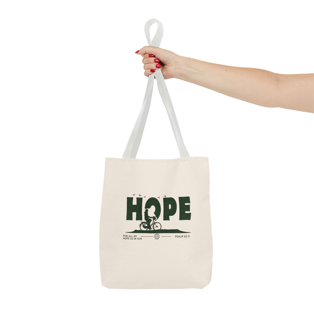 "Hope" Tote Bag — Inspirational Canvas Tote