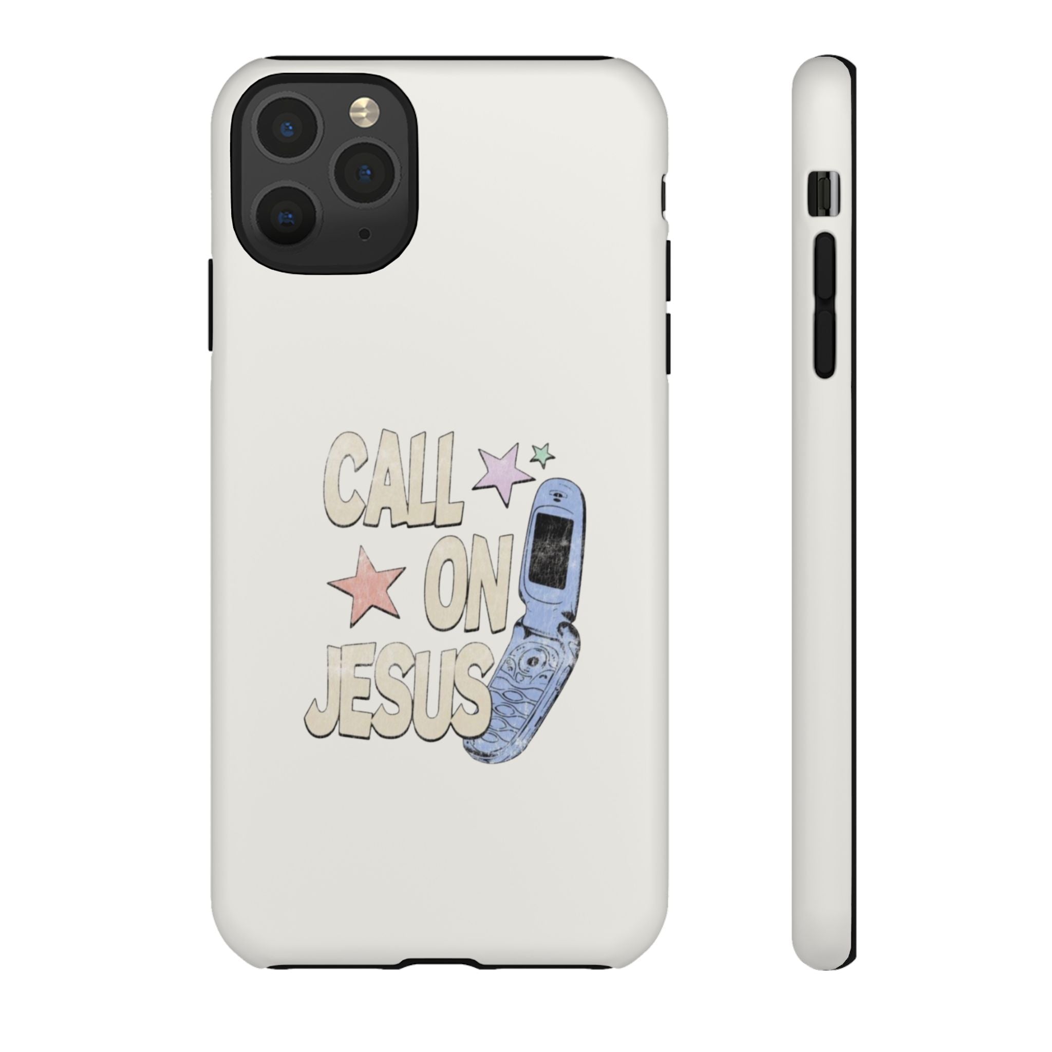 Call On Jesus Phone Case — Faith-Inspired Tough Phone Cover