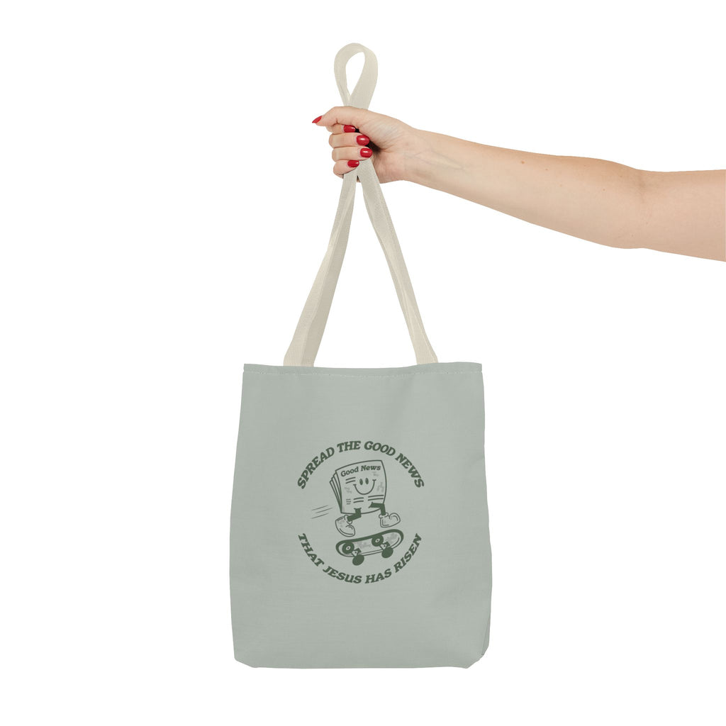 "Jesus Has Risen" Quote Tote Bag