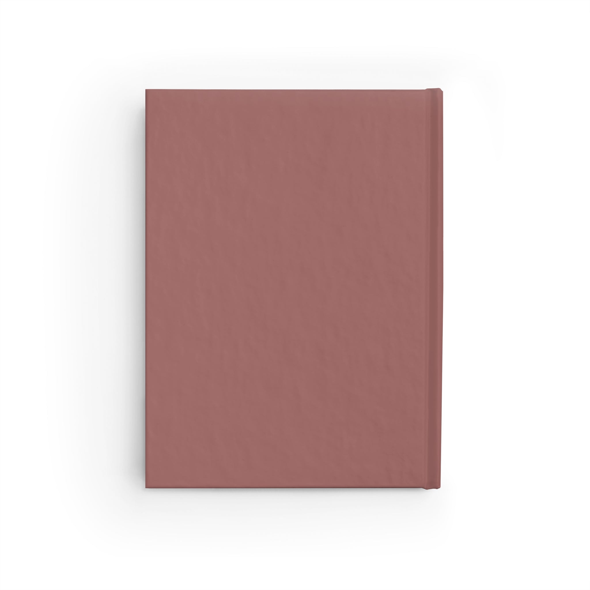 Mauve Dot Pattern Ruled Hardcover Journal