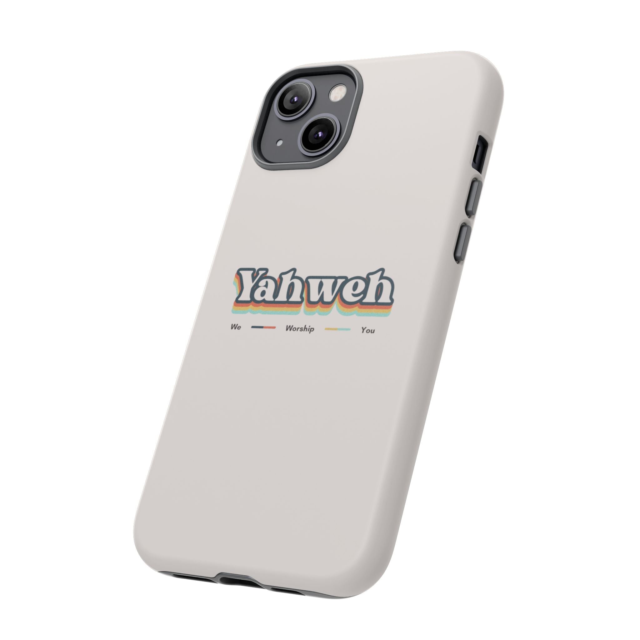 Yahweh Phone Case — Retro Faith Tough Case